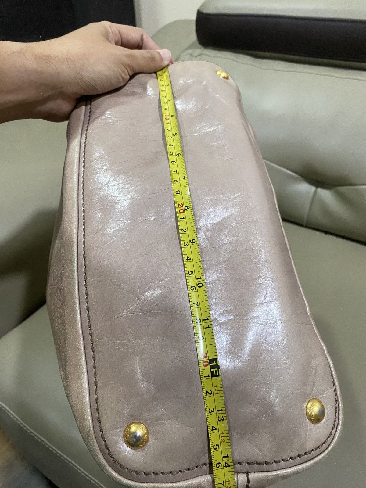 Prada Authentic Prada Saffiano Leather Shoulder Hobo Bag Size ONE SIZE - 15 Thumbnail