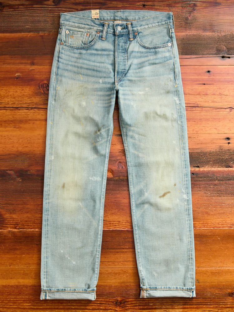 RRL Ralph Lauren Camden Washed Selvedge Denim – Straight Fit Size US 34 / EU 50 - 1 Thumbnail
