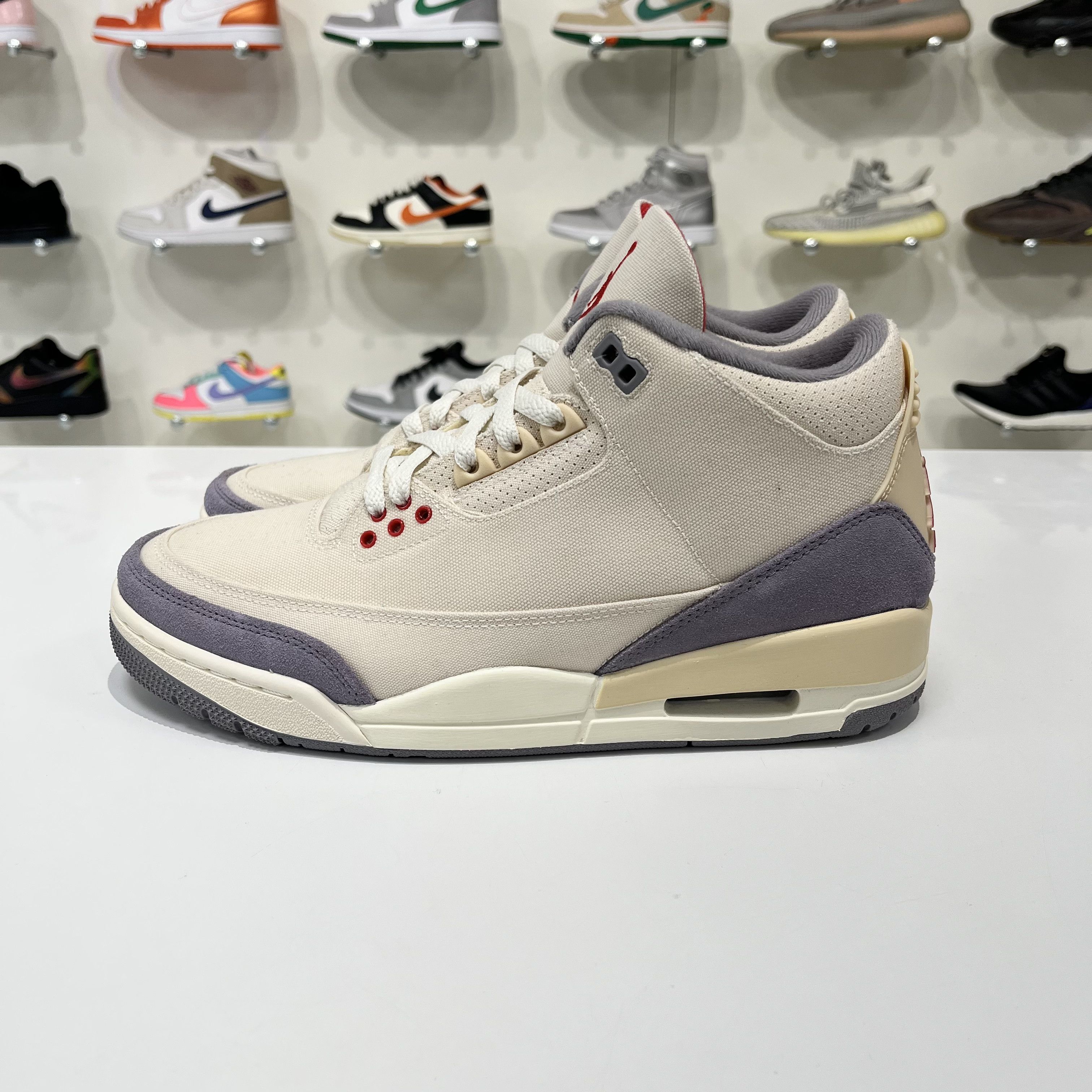 Nike Air Jordan 3 Retro Muslin Size US 8.5 / EU 41-42 - 3 Thumbnail