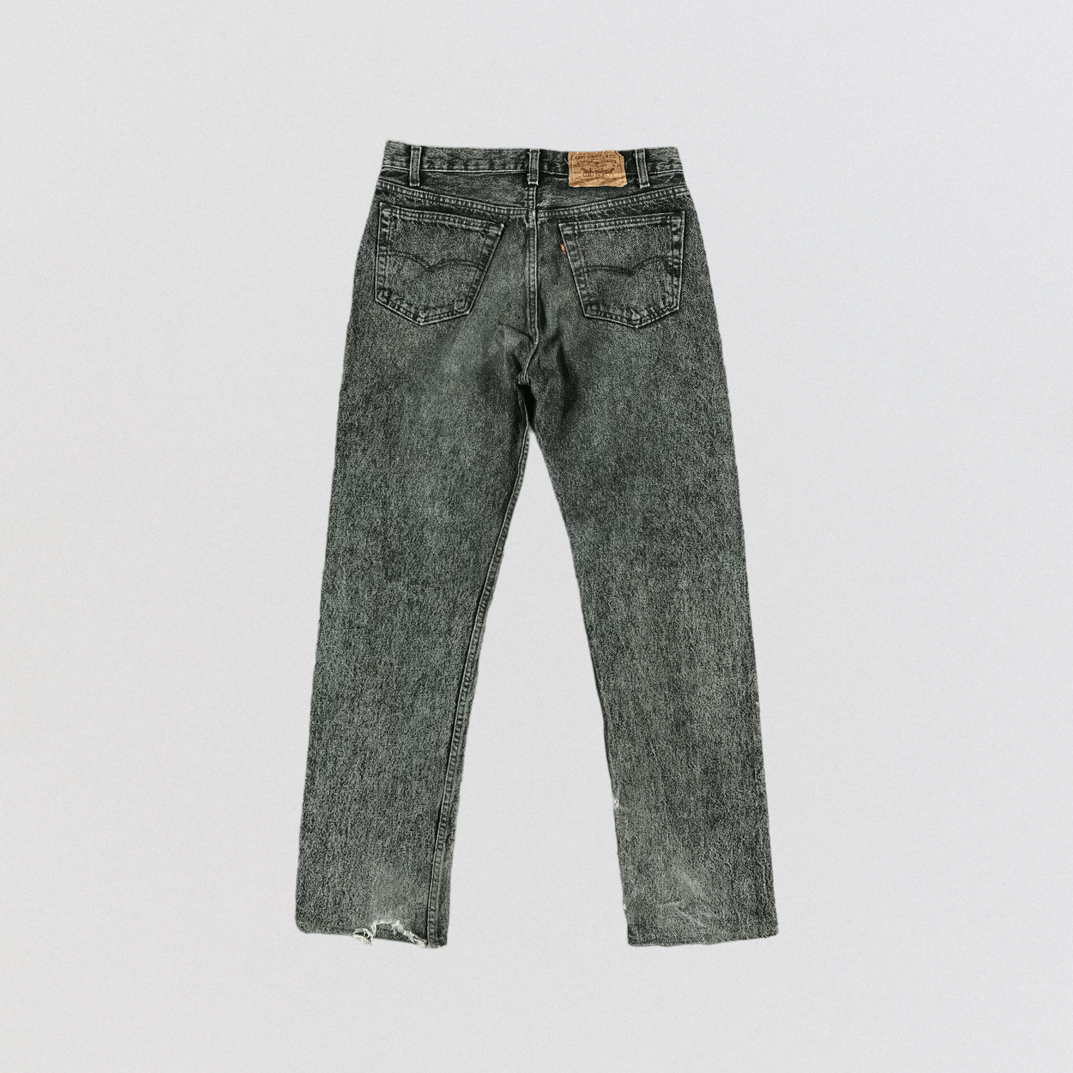 Levi's × Vintage Vintage 90s Faded Black Levis 501 Jeans-JM2835 Size US 33 - 2 Thumbnail