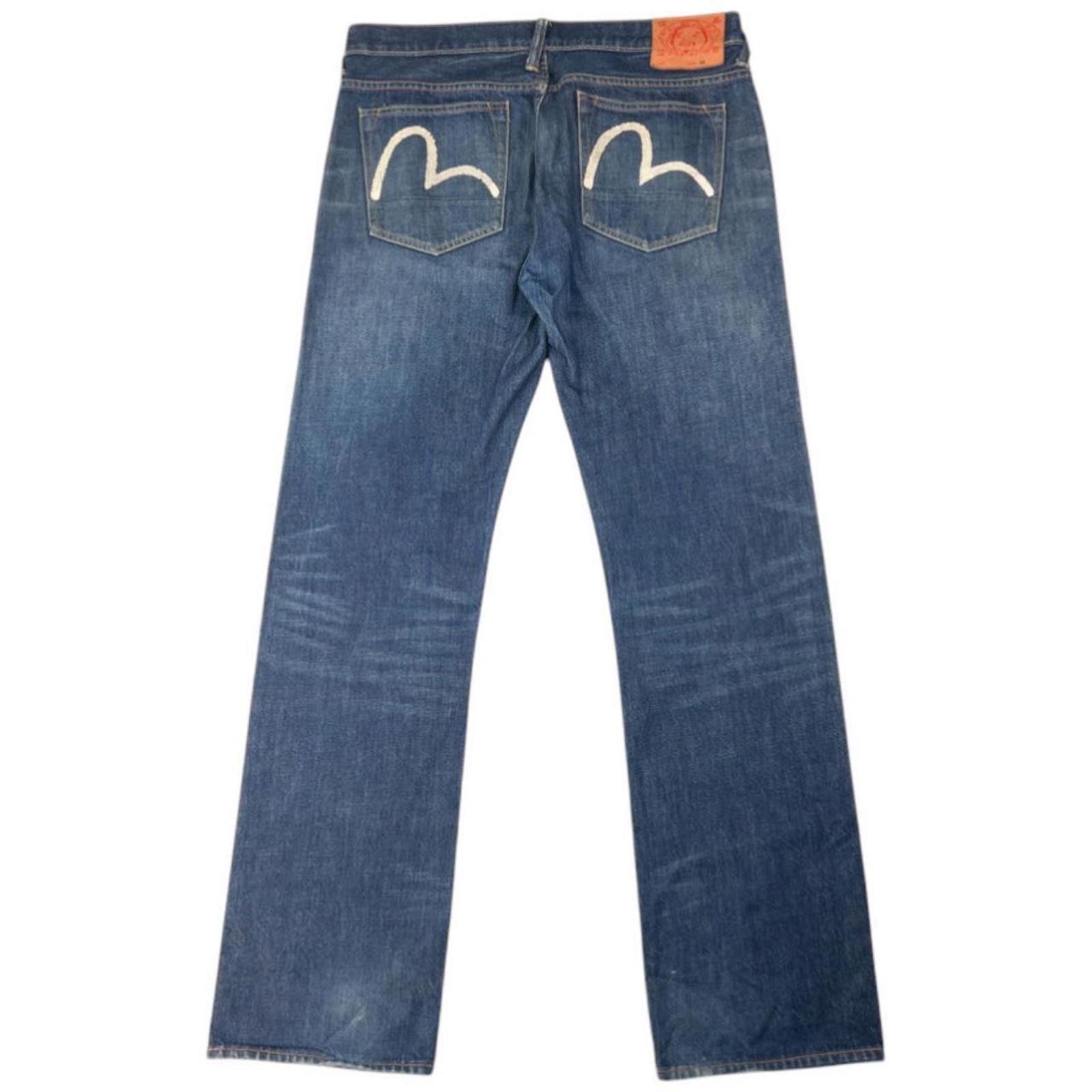 Evisu Vintage Evisu Double Gull Japanese Denim Jeans Size W38 Size US 38 / EU 54 - 2 Thumbnail