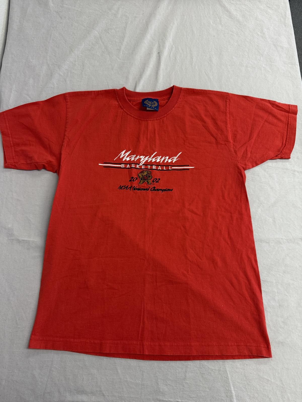 Designer VTG University of Maryland Basketball Terps T-shirt 2002 L Size US L / EU 52-54 / 3 - 1 Thumbnail