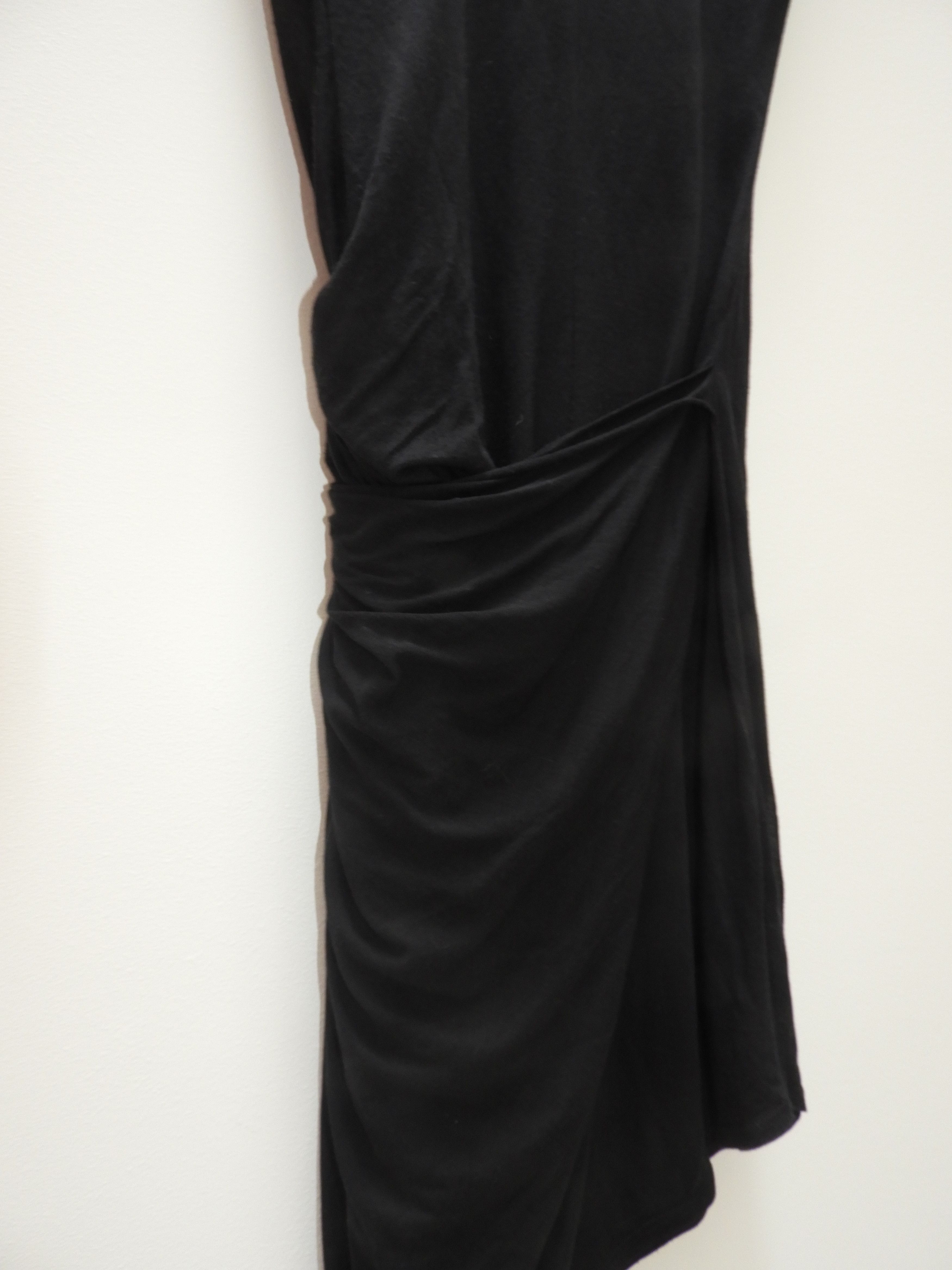 Helmut Lang HELMUT LANG Black Knee-Length Dress Size S / US 4 / IT 40 - 5 Thumbnail