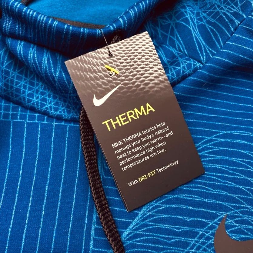 Nike VINTAGE Nike Therma Dri-Fit Pullover Hoodie BV2752-492 Blue Men's Size 3XL NEW 8159 Size US XXL / EU 58 / 5 - 6 Thumbnail