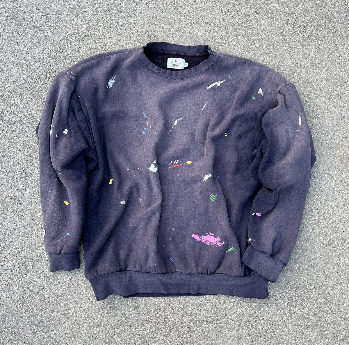 Carhartt × Japanese Brand Custom Tyndale Flame Resistant Crewneck Sweatshirt Sun Fade Size US XL / EU 56 / 4 - 2 Thumbnail