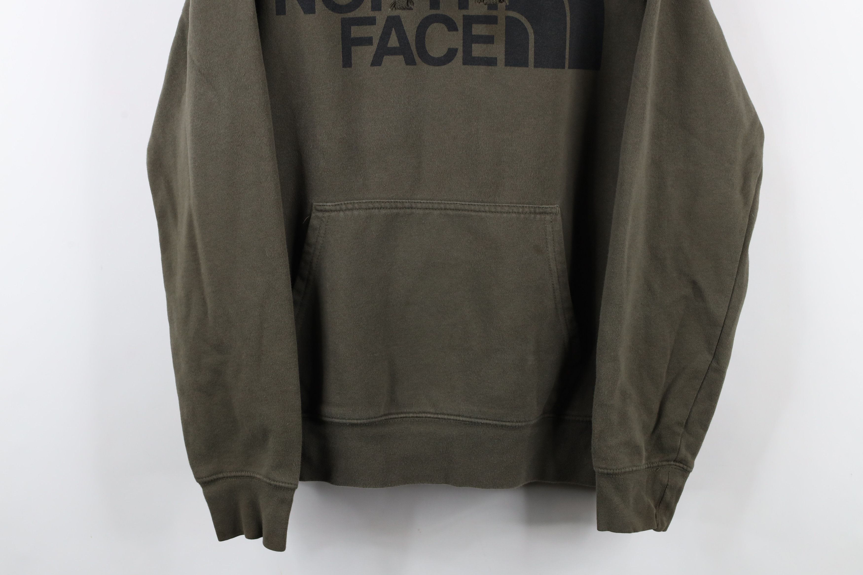 The North Face × Vintage Vintage Y2K The North Face Spell Out Big Logo Hoodie Green Size US M / EU 48-50 / 2 - 3 Thumbnail