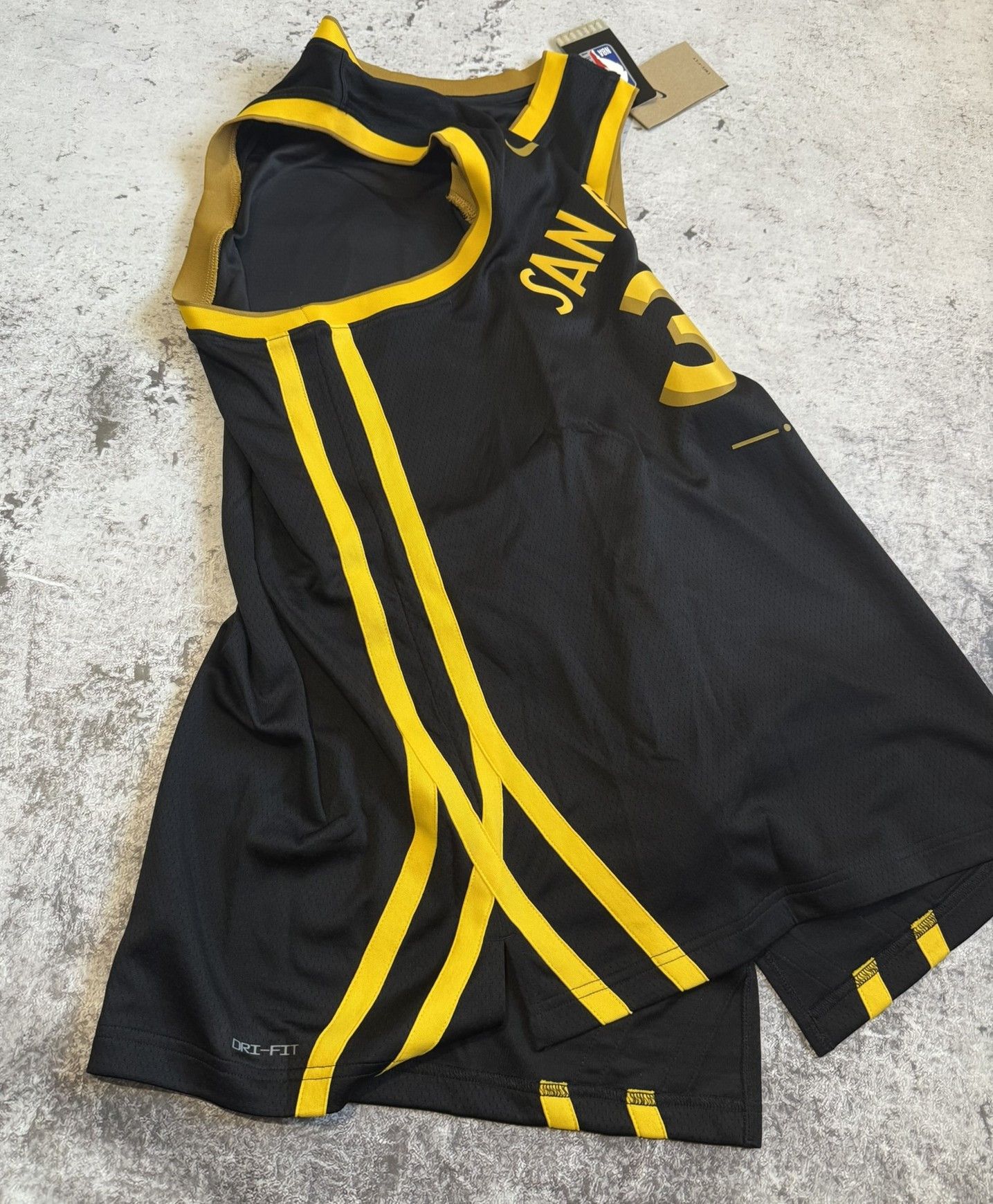 Nike Golden State Warriors Curry Nike City Edition Jersey size XL Size US XL / EU 56 / 4 - 10 Thumbnail