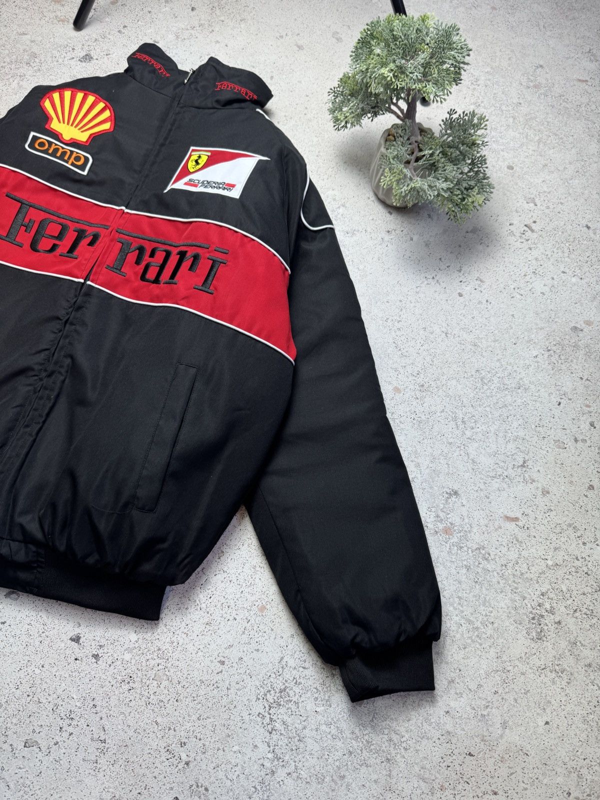 Ferrari Team Formula 1 F1 Racing Jacket Bomber Men’s M