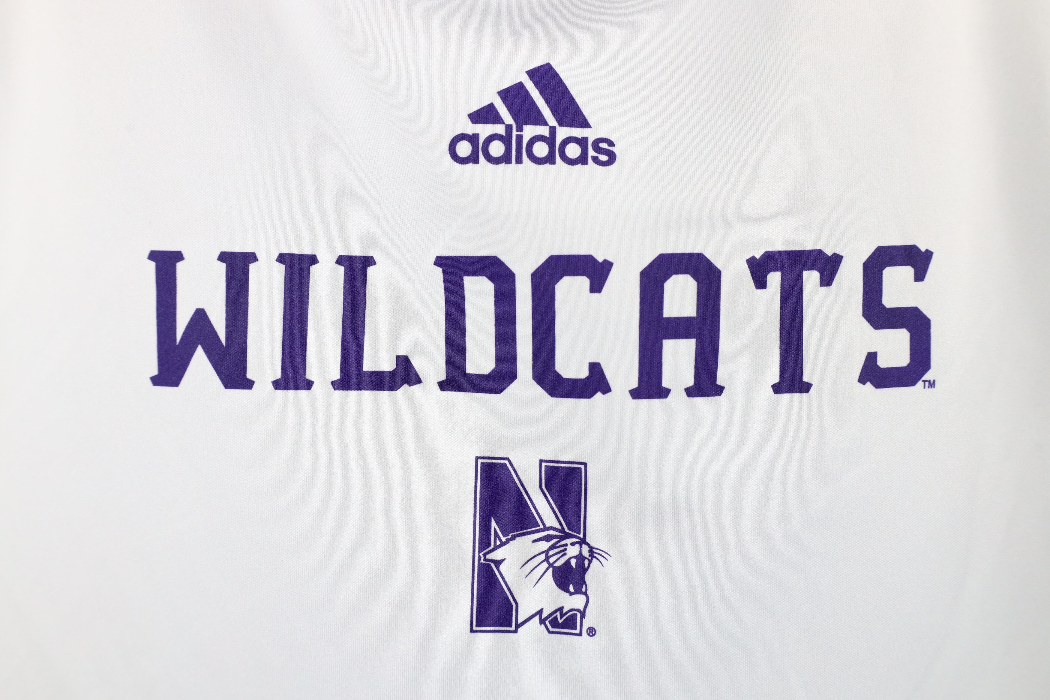 Adidas × Vintage Adidas Team Issue Northwestern University Football T-Shirt Size US XL / EU 56 / 4 - 5 Thumbnail