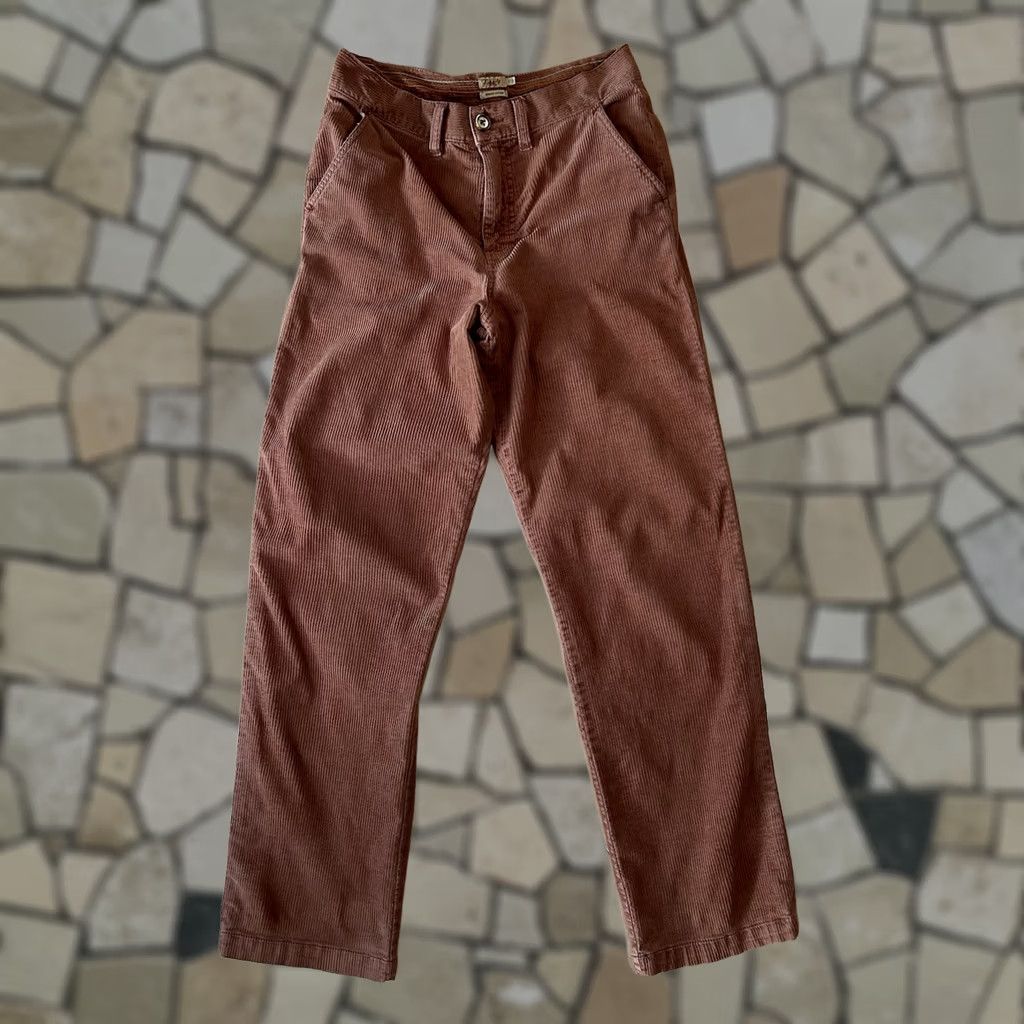 Faherty Faherty Corduroy Pant Women’s 30x31 Chino Straight Leg High Rise Peachish Solid Pant Accessories: Button, Zipper, Logo Size 30" / US 8 / IT 44 - 1 Thumbnail