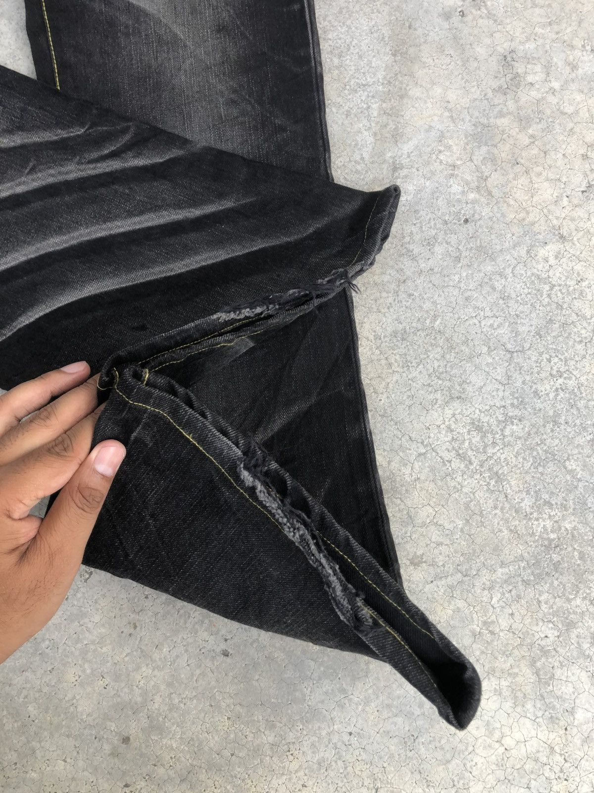 Tornado Mart Japanese Garhina Flared Jeans Distressed Jeans Size US 32 / EU 48 - 13 Thumbnail