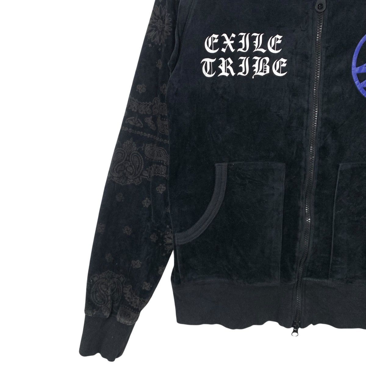 Vintage Vintage 24 KARAT Exile Tribe Japanese Brand Hoodie Sweater Size M / US 6-8 / IT 42-44 - 5 Thumbnail