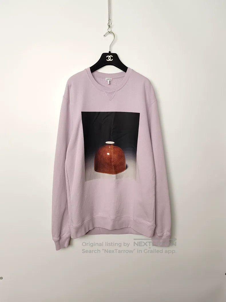 Loewe Loewe Men's Porcelain Printed Sweatshirt Size US M / EU 48-50 / 2 - 1 Thumbnail
