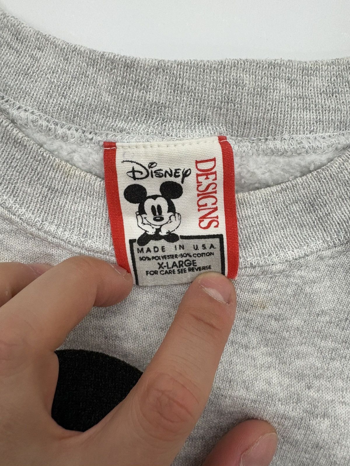 Mickey Mouse Vintage Micky Mouse Grey Size US XL / EU 56 / 4 - 3 Thumbnail