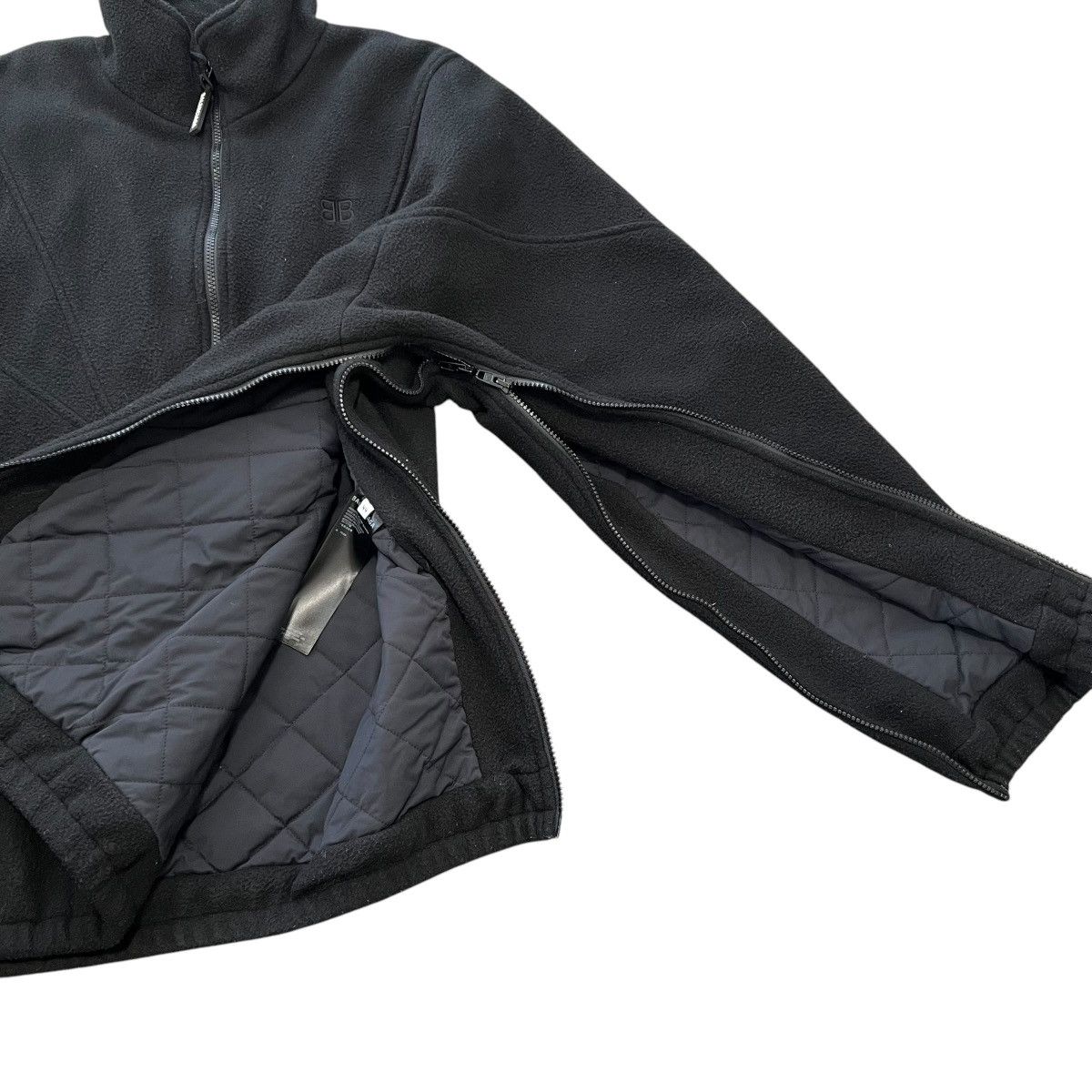 Balenciaga BALENCIAGA 2022AW Sherpa Half-Zip Heavy Fleece Jacket Size US S / EU 44-46 / 1 - 5 Thumbnail