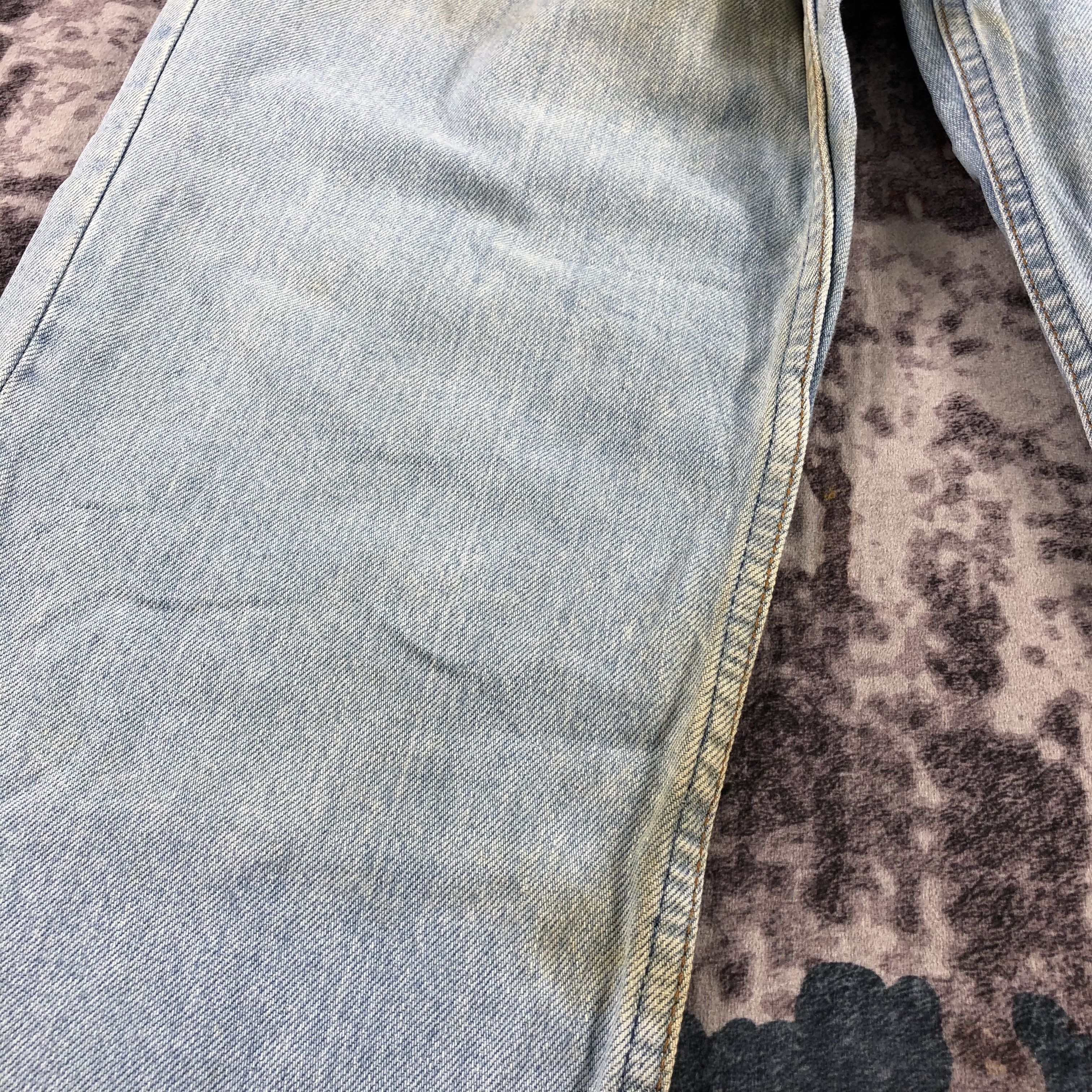 Levi's × Vintage Vintage 90s Light Wash Levis Jeans-JM2724 Size US 35 - 9 Thumbnail