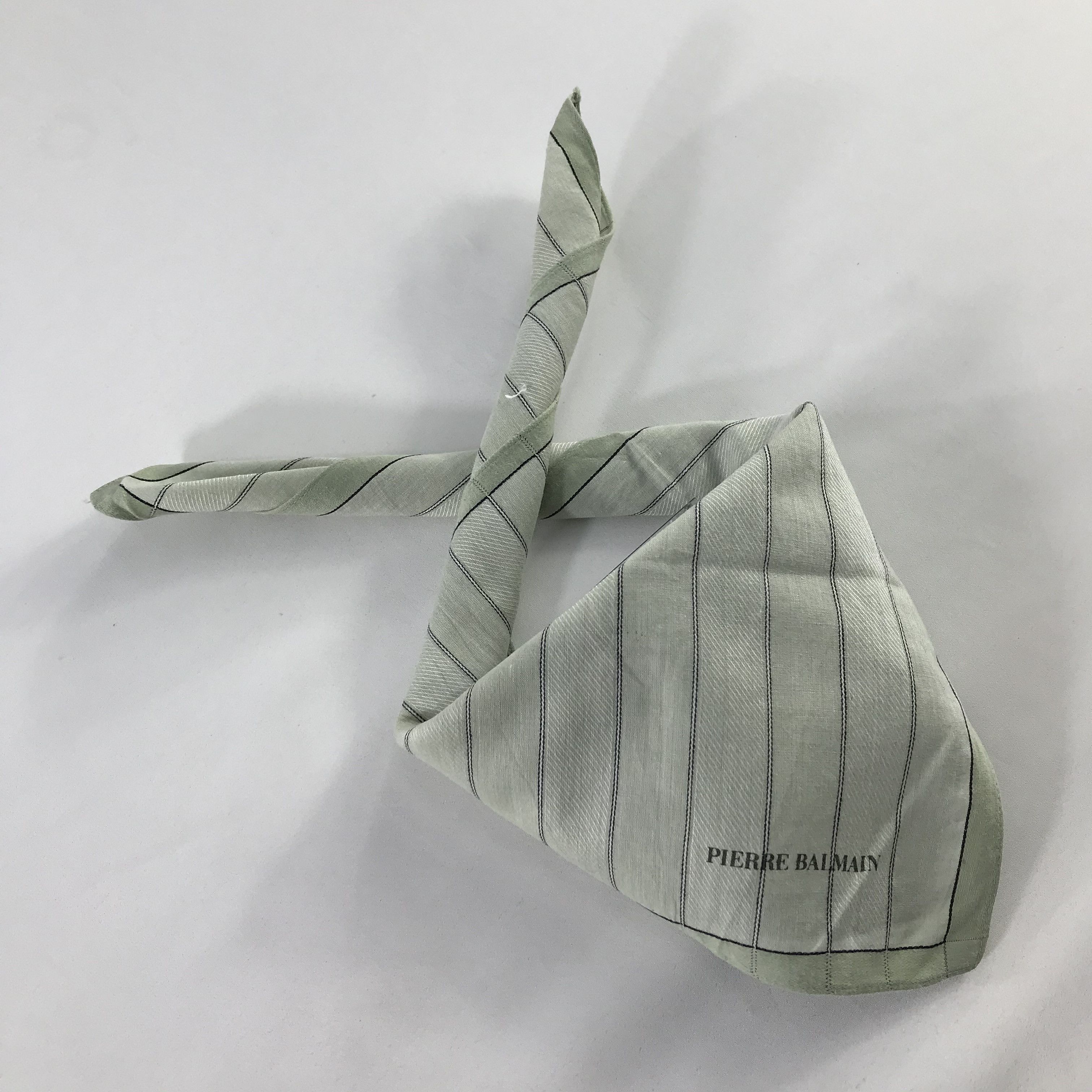 Pierre Balmain × Vintage Pierre Balmain Bandana / Handkerchief / Neckerchief - S1122 Size ONE SIZE - 4 Thumbnail