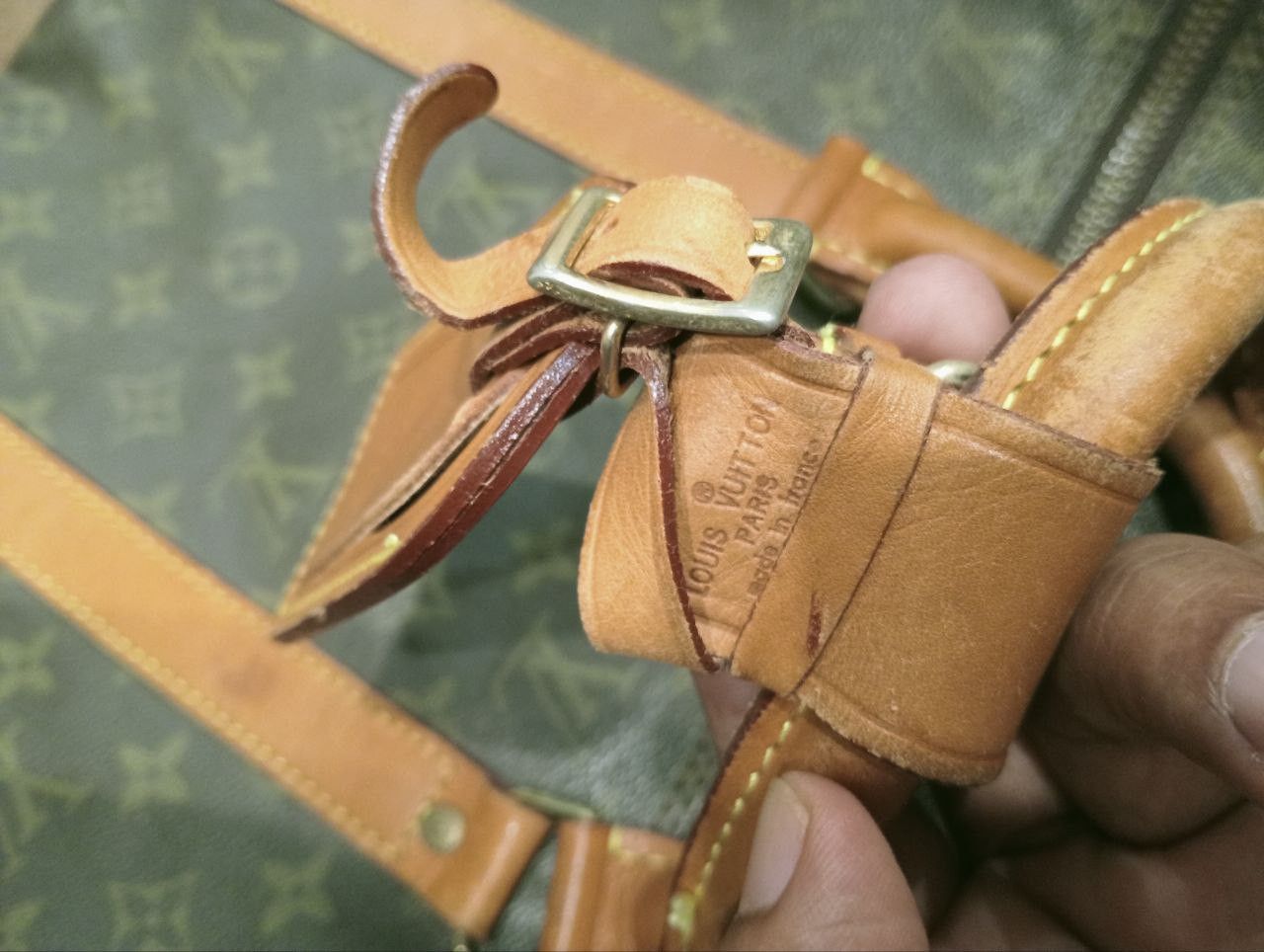 Louis Vuitton VINTAGE LOUIS VUITTON KEEPALL 60 ECLAIR BAG Size ONE SIZE - 24 Thumbnail