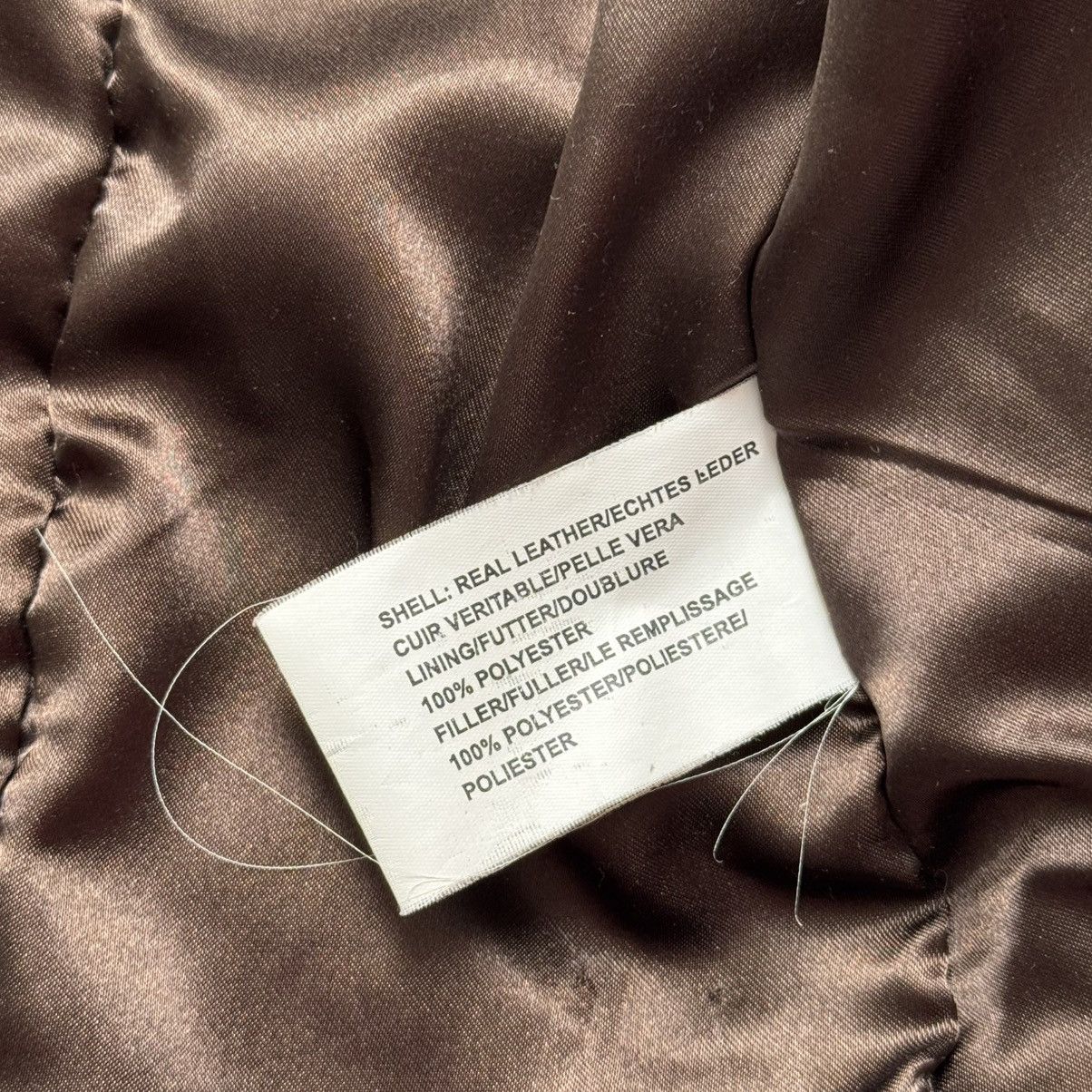 20471120 × If Six Was Nine Vintage Y2K Amazing Leather Moto Biker Jacket Size S / US 4 / IT 40 - 17 Thumbnail