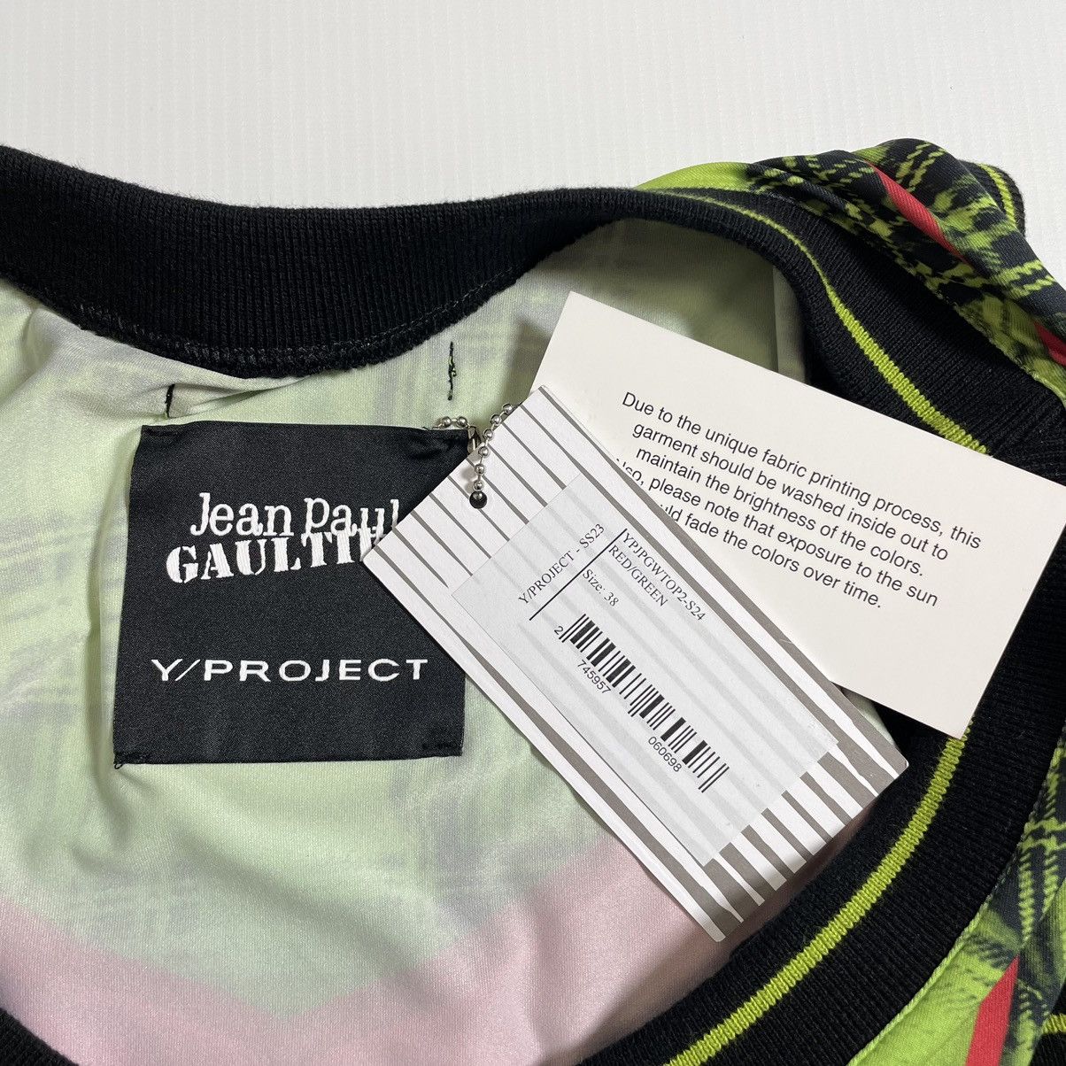 Jean Paul Gaultier × Y/Project S/S 23 Punk Check + Camisole Print Vest Top Size M / US 6-8 / IT 42-44 - 6 Thumbnail
