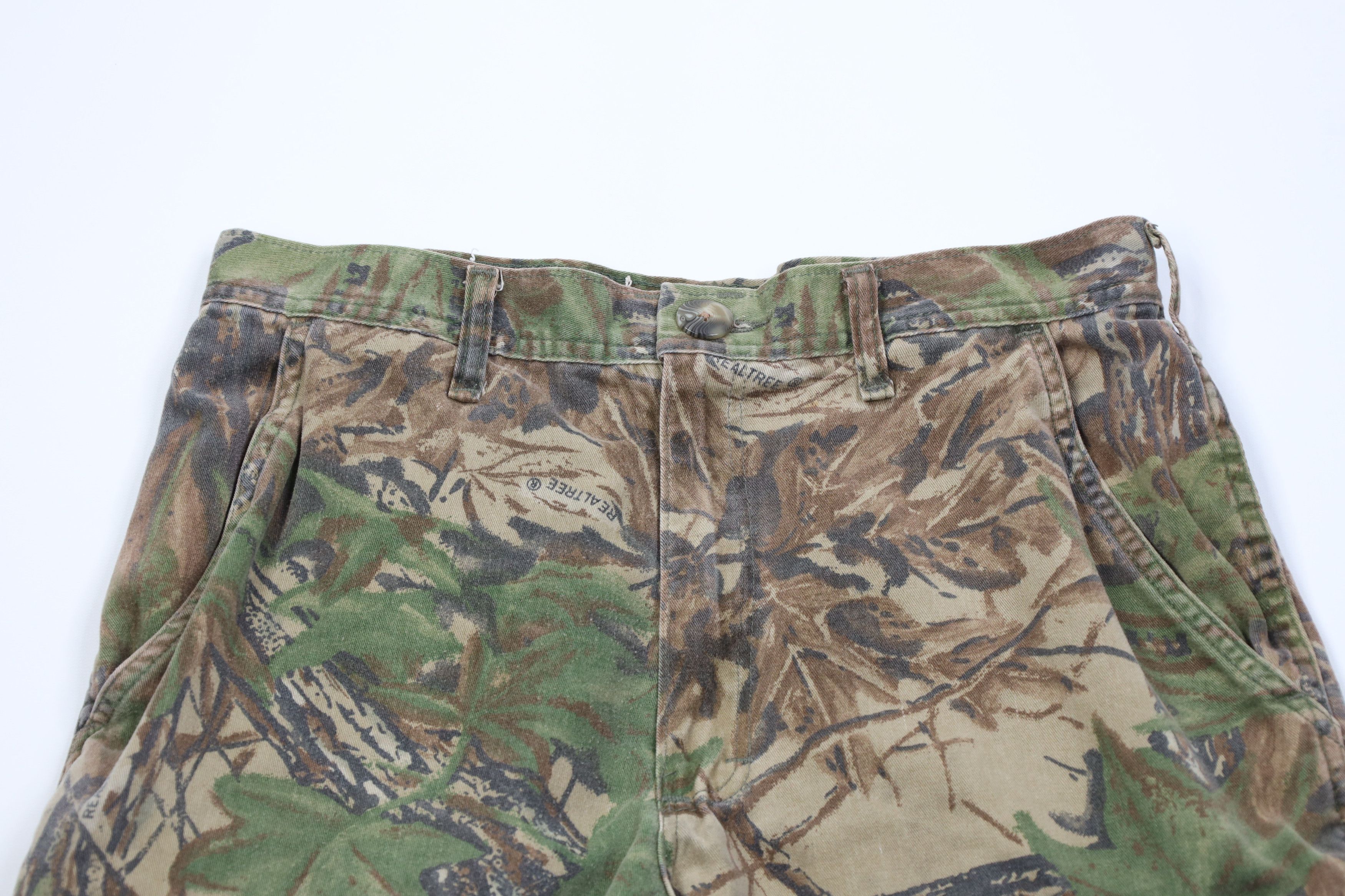 Vintage Vintage 90s Streetwear Camouflage Wide Leg Cargo Pants USA Size US 32 / EU 48 - 2 Thumbnail