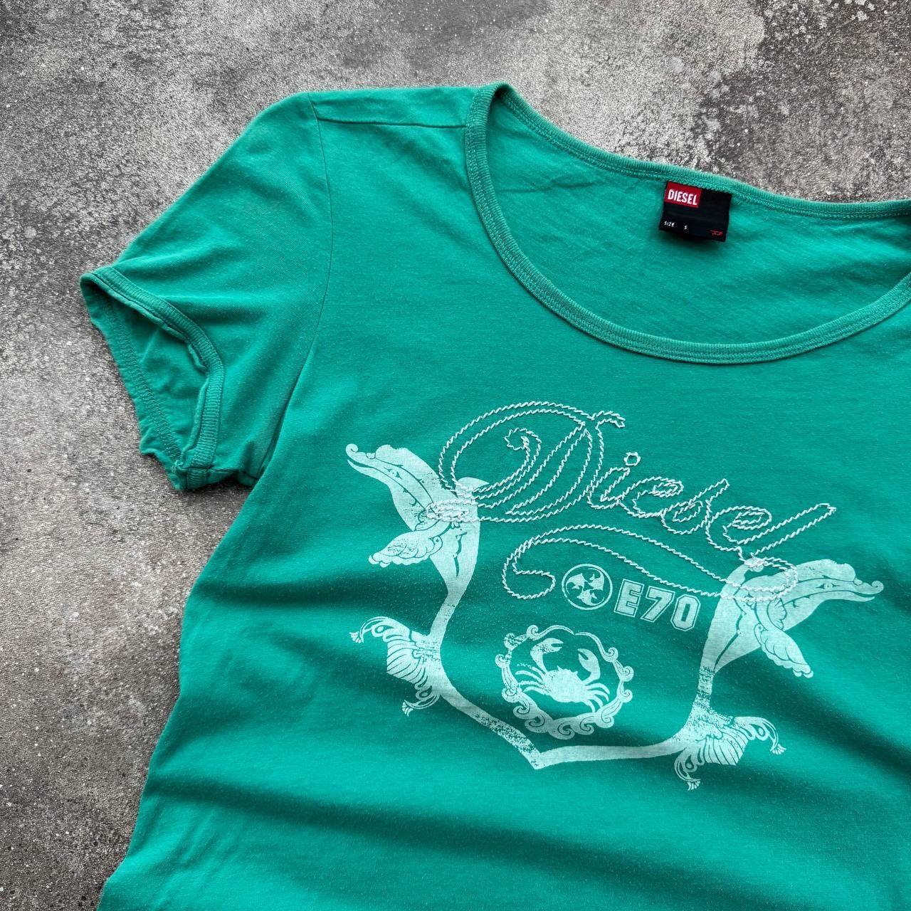 Diesel × Vintage Diesel Vintage Y2K T-Shirt Size S / US 4 / IT 40 - 2 Thumbnail
