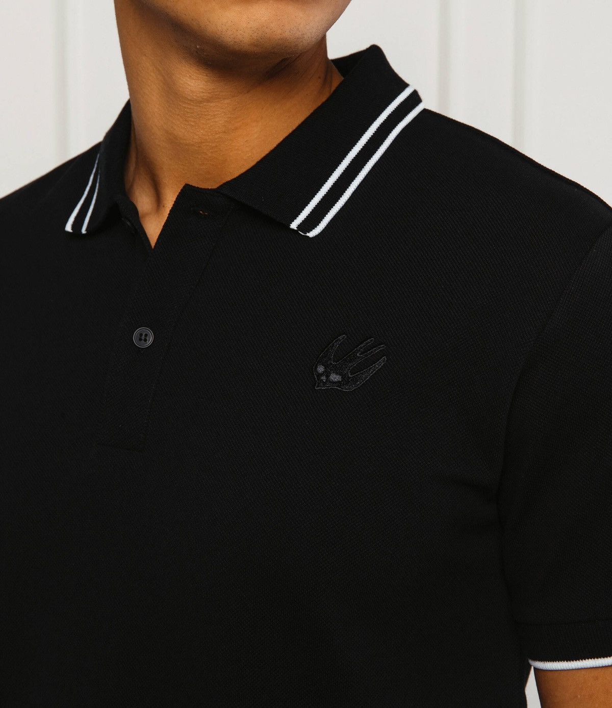 Alexander McQueen McQ Alexander McQueen Black Polo Shirt Men’s S Logo Cotton Size US S / EU 44-46 / 1 - 16 Thumbnail