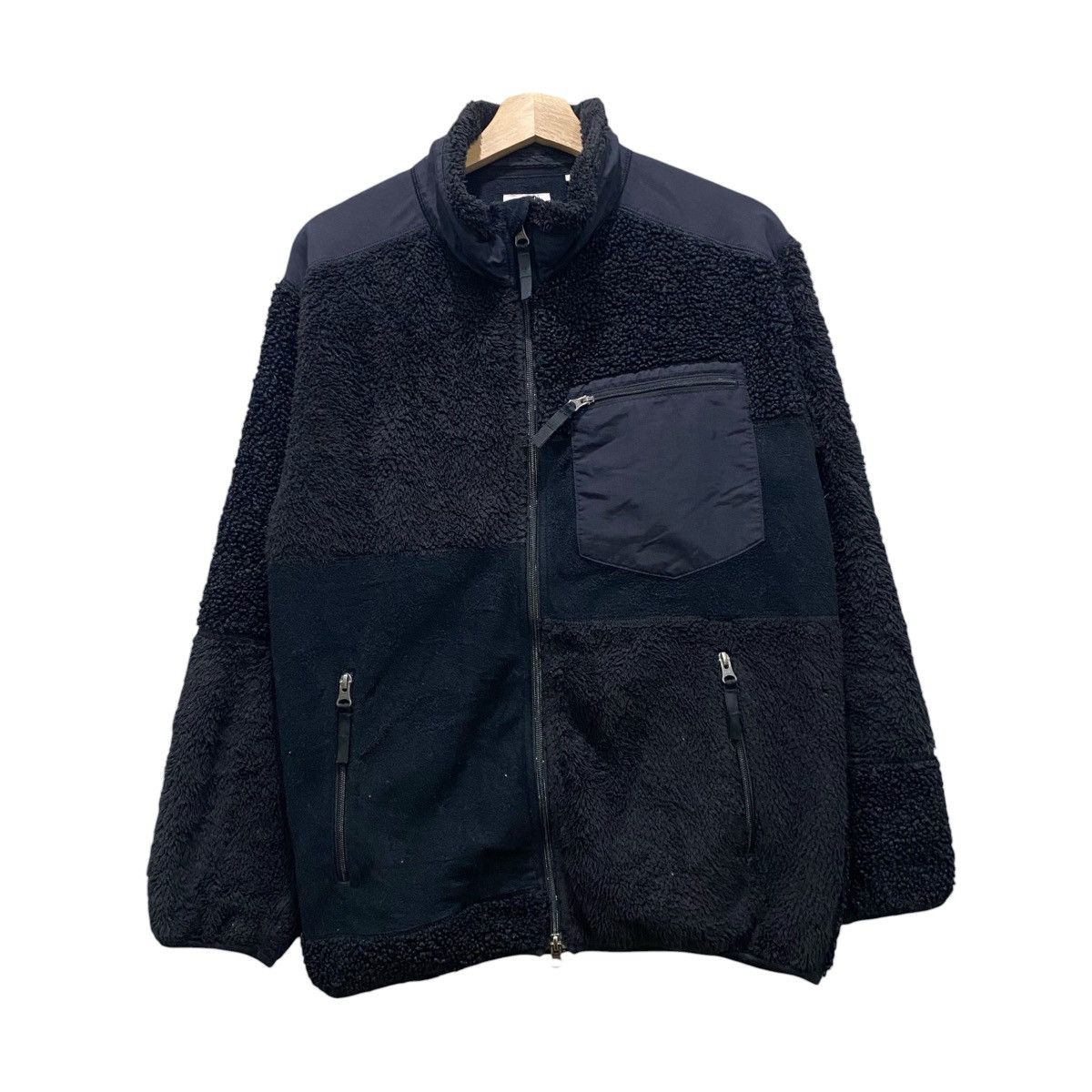 FW19 Uniqlo x Engineered Garments Fleece Combination Jacket