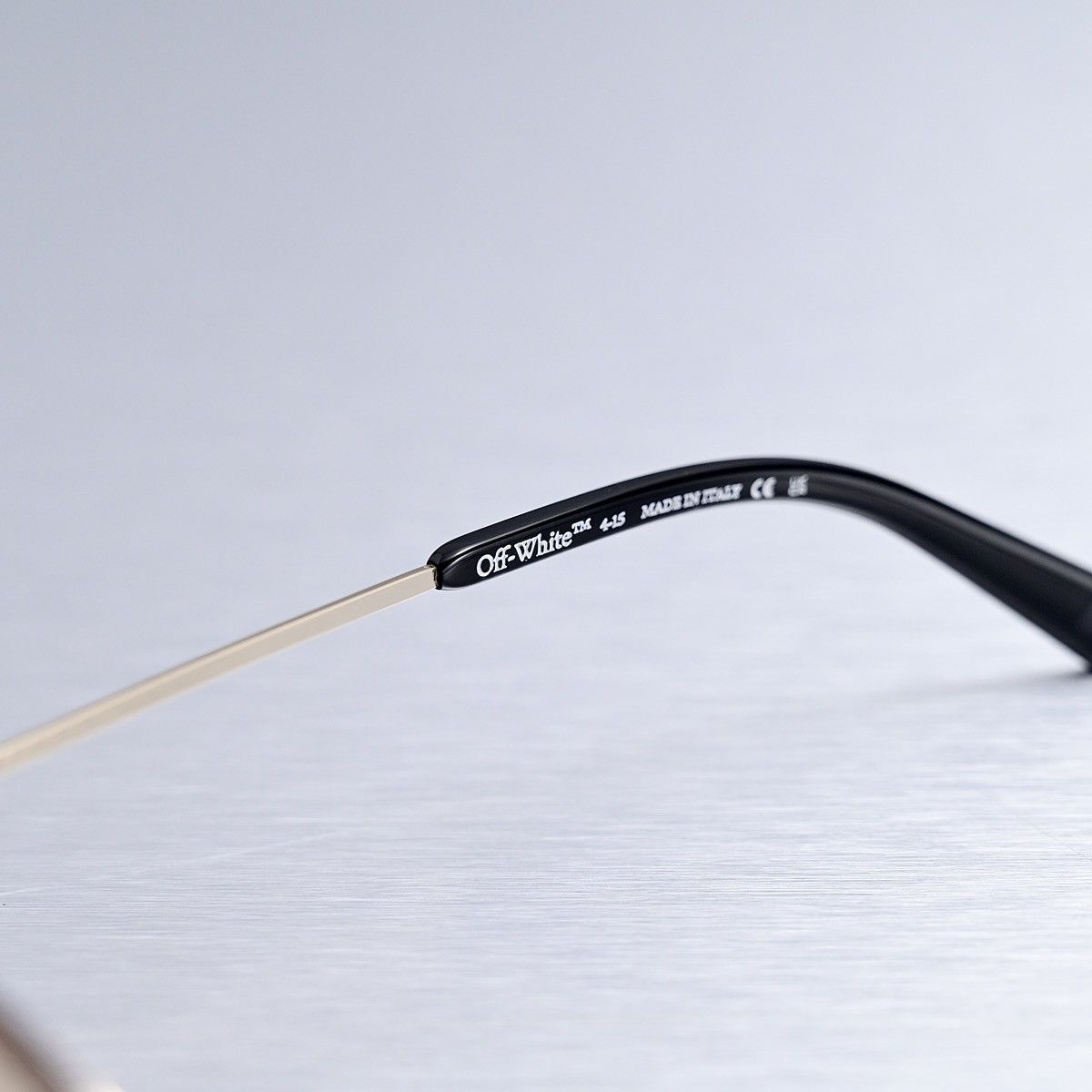 Off-White OFF WHITE MIAMI GOLD GRADIENT BROWN SUNGLASSES Size ONE SIZE - 4 Thumbnail