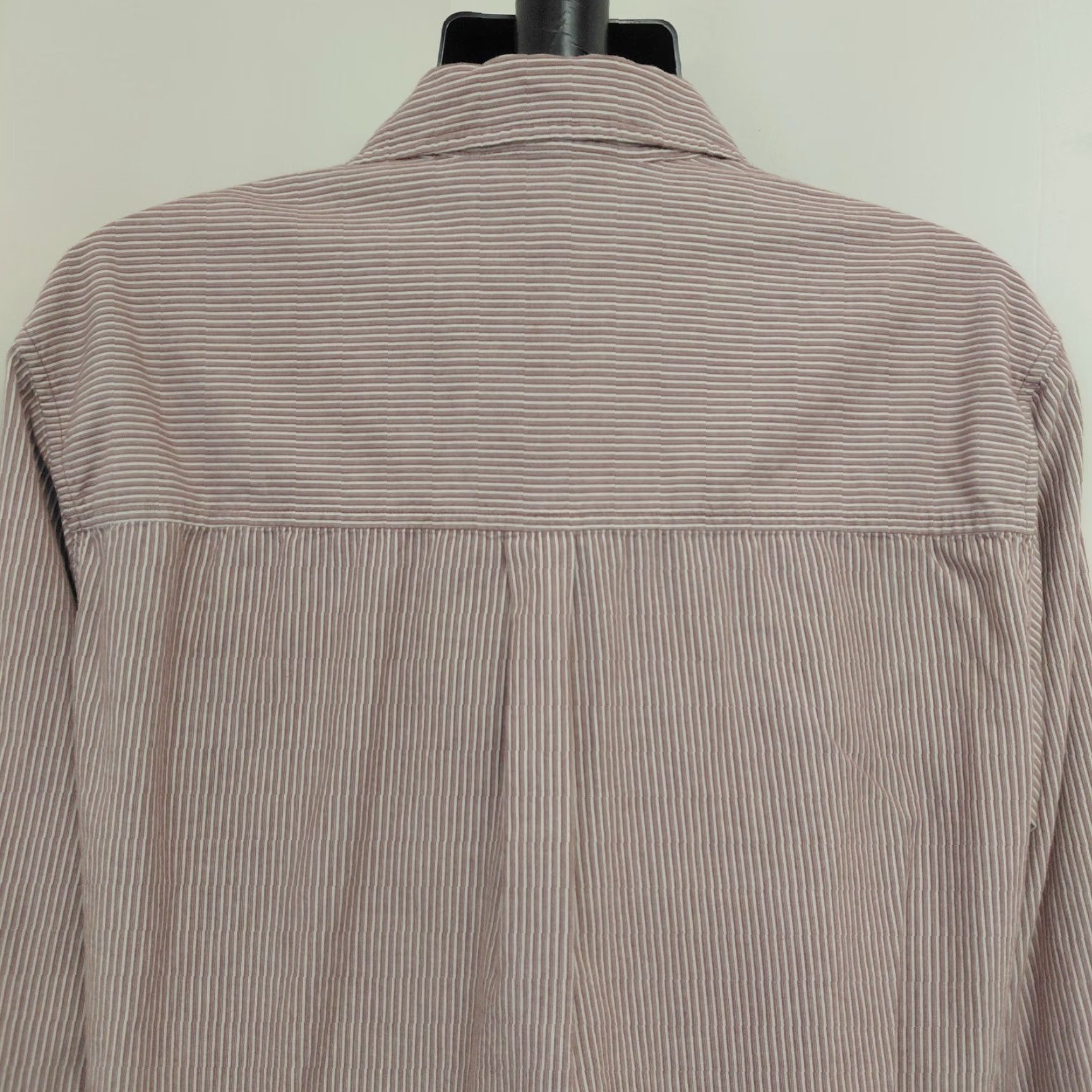 Levi's Levi’s Shirt Men’s L Burgundy & Ivory Long Sleeve Button-Up Casual, Workwear, Travel Size US L / EU 52-54 / 3 - 6 Thumbnail