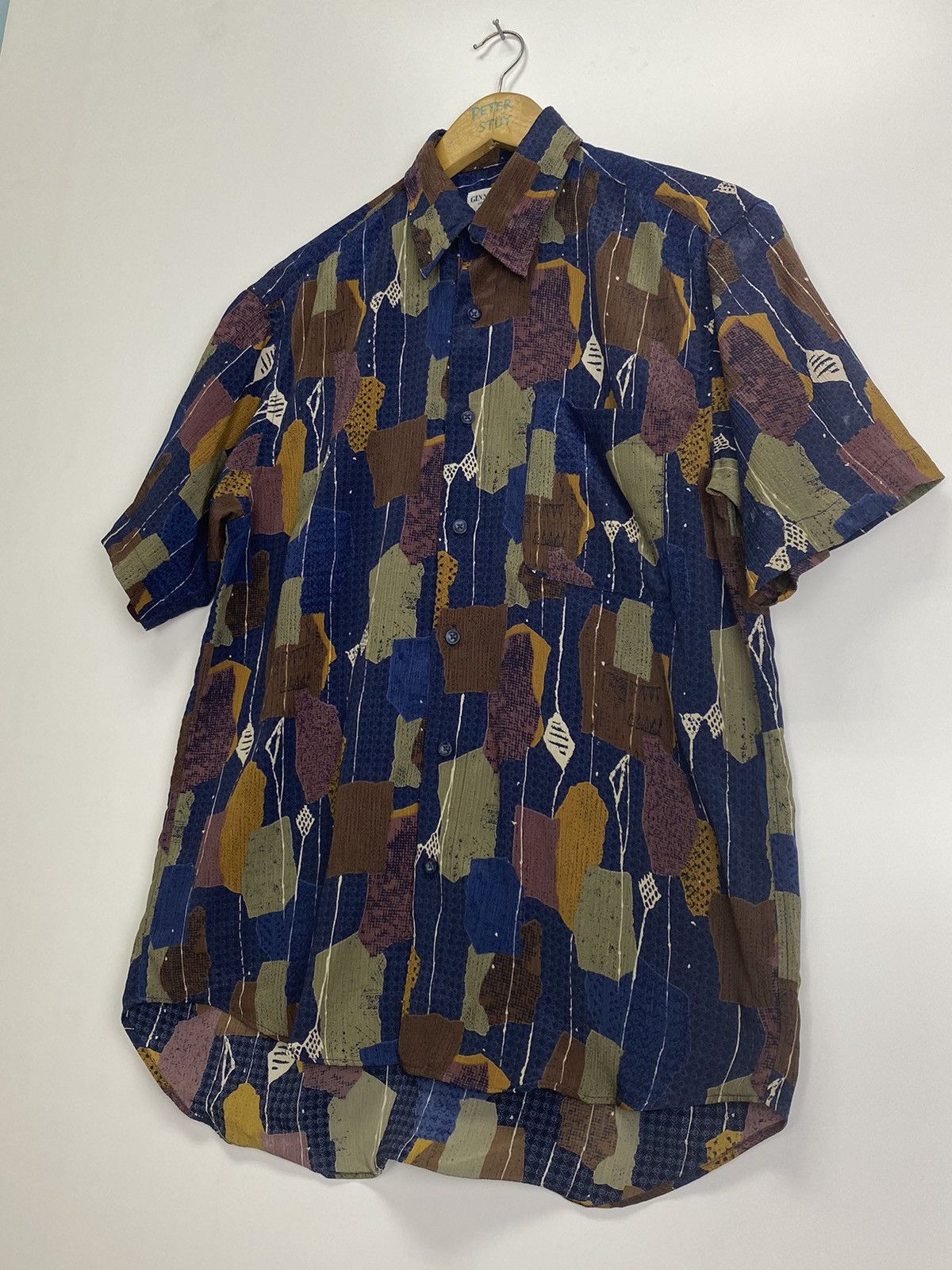 Japanese Brand × Vintage Vintage Ginnicarol button up Size US M / EU 48-50 / 2 - 3 Thumbnail