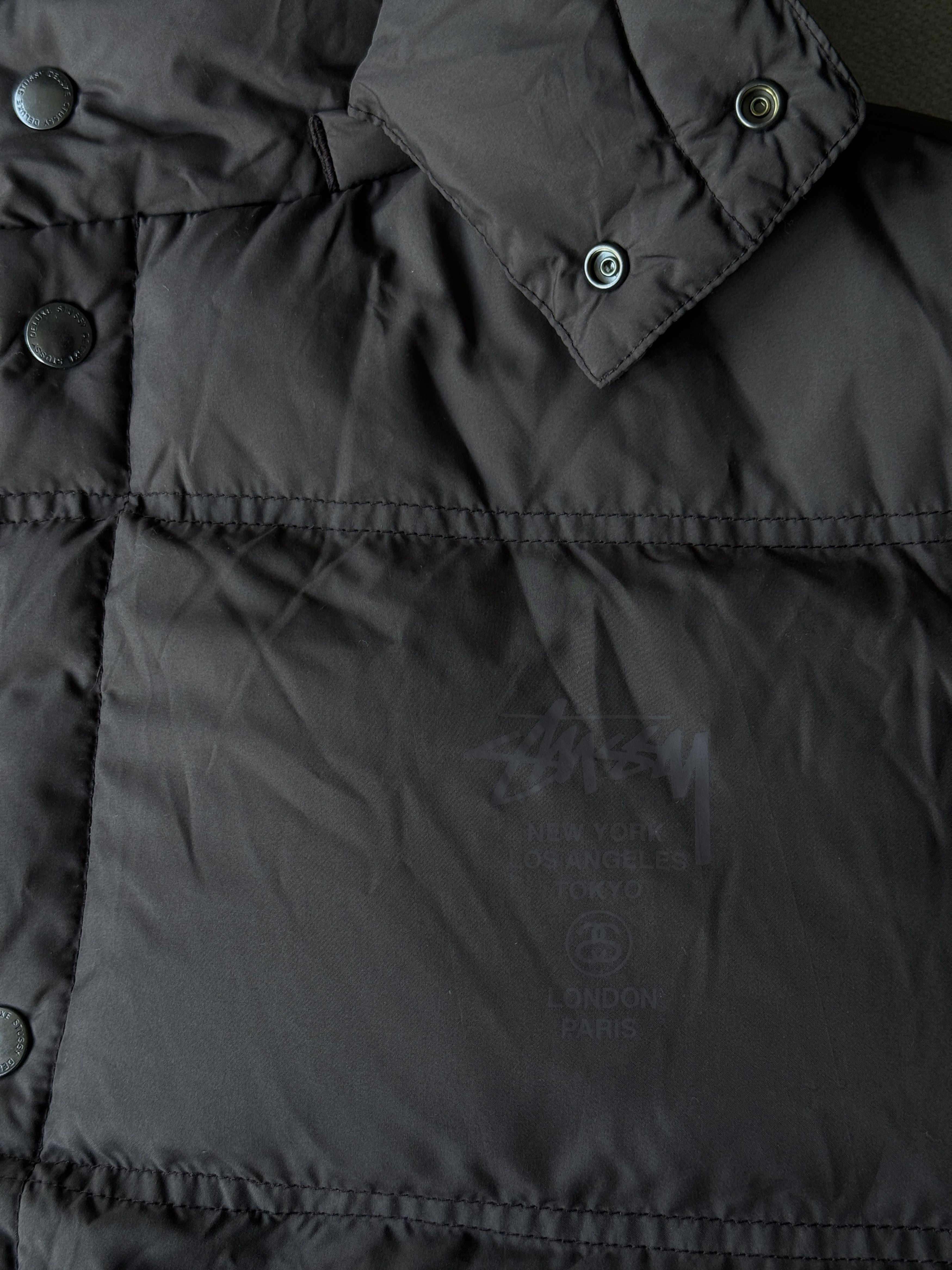 Stussy 2006 Stussy Archive World Tour Puffer Jacket Chocolate brown Size US L / EU 52-54 / 3 - 3 Thumbnail