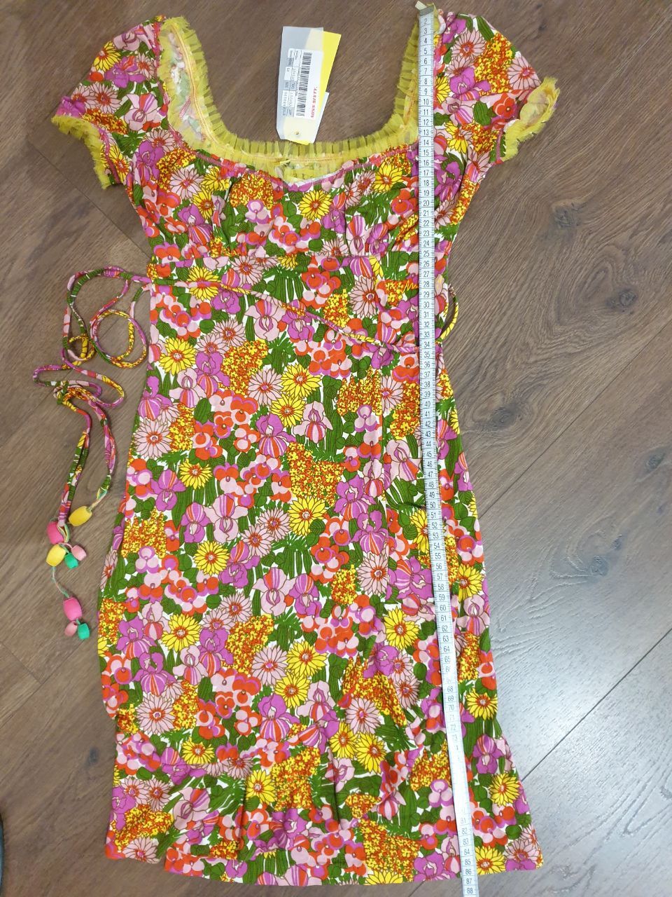 Miss Sixty Miss Sixty Floral Dress sz XS Prairie Dress🌺 Size XS / US 0-2 / IT 36-38 - 7 Thumbnail