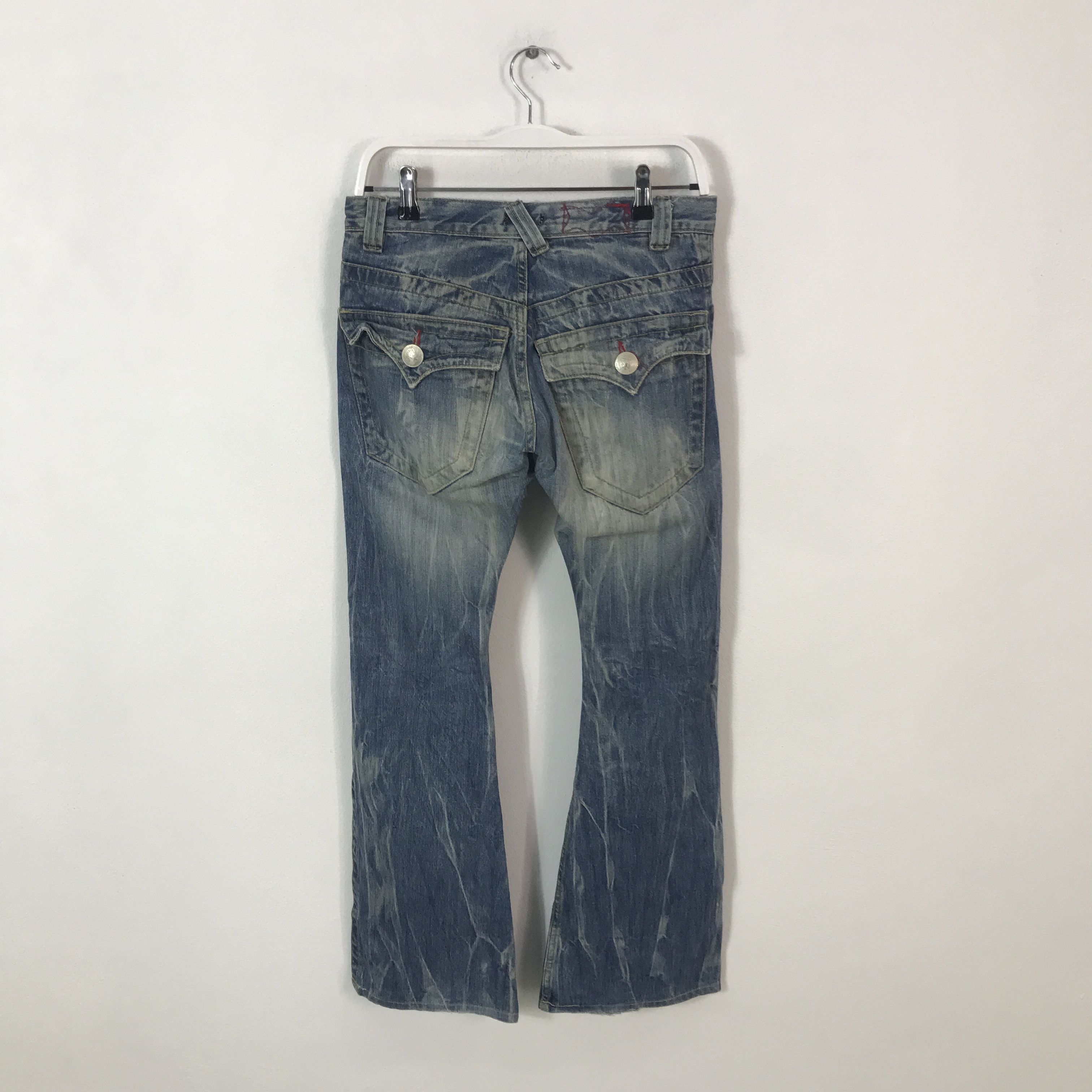 In The Attic Flared growth In The Attic denim Bootcut Jeans Pants Size US 28 / EU 44 - 4 Thumbnail
