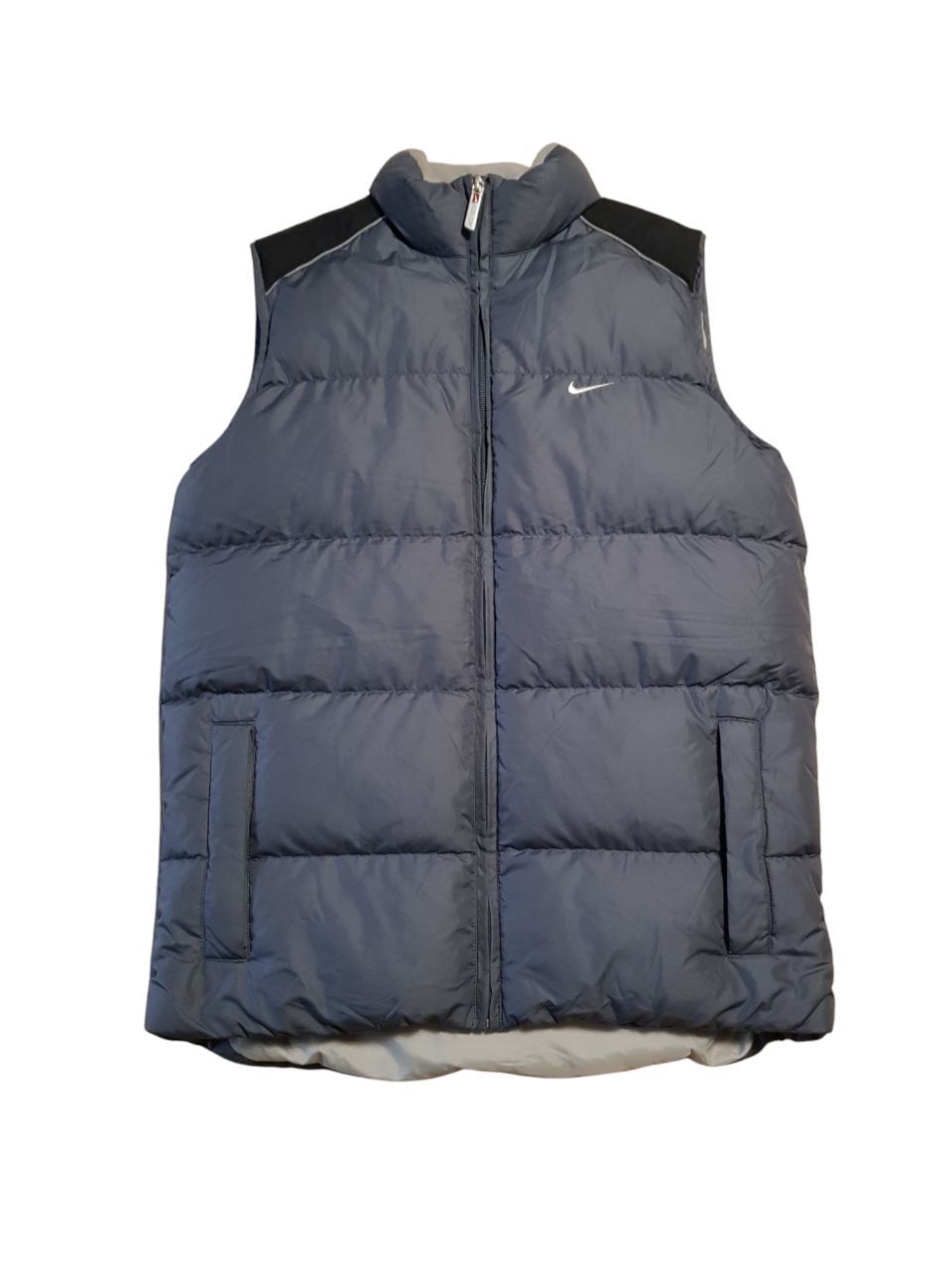 Nike Vintage Nike Puffer Vest Big Logo Size US XL / EU 56 / 4 - 1 Thumbnail