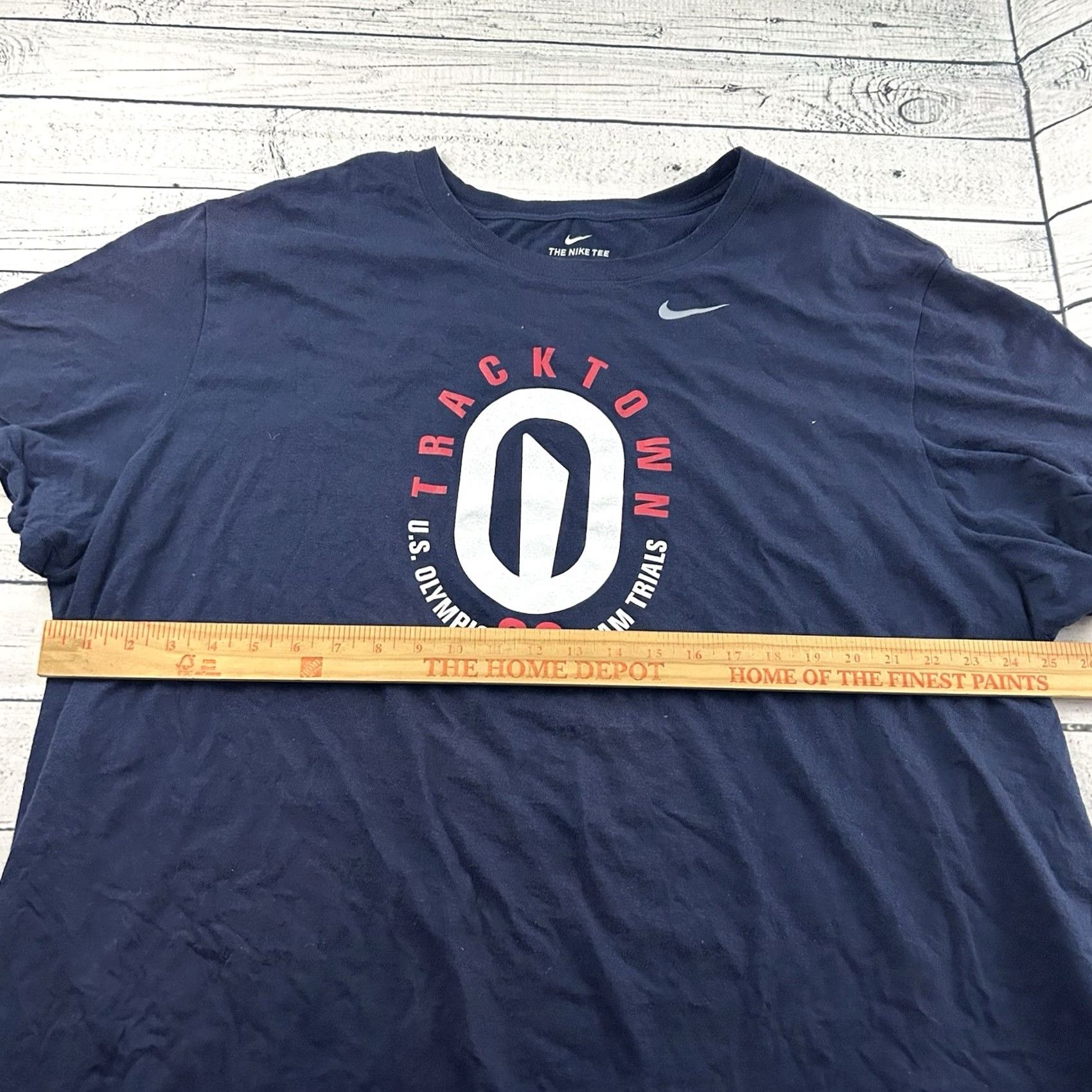 Nike Nike 2020 Olympic Trials USATF Tracktown USA Short Sleeve T Shirt Men's 3XL Blue USA Shirt Mens 3XL Size US XXL / EU 58 / 5 - 4 Thumbnail