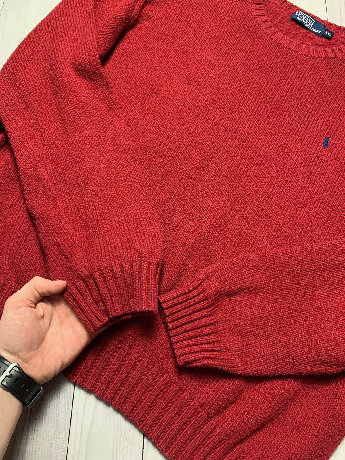 Vintage Polo Ralph Lauren vintage knitted sweater Size XXL Size US XXL / EU 58 / 5 - 4 Thumbnail