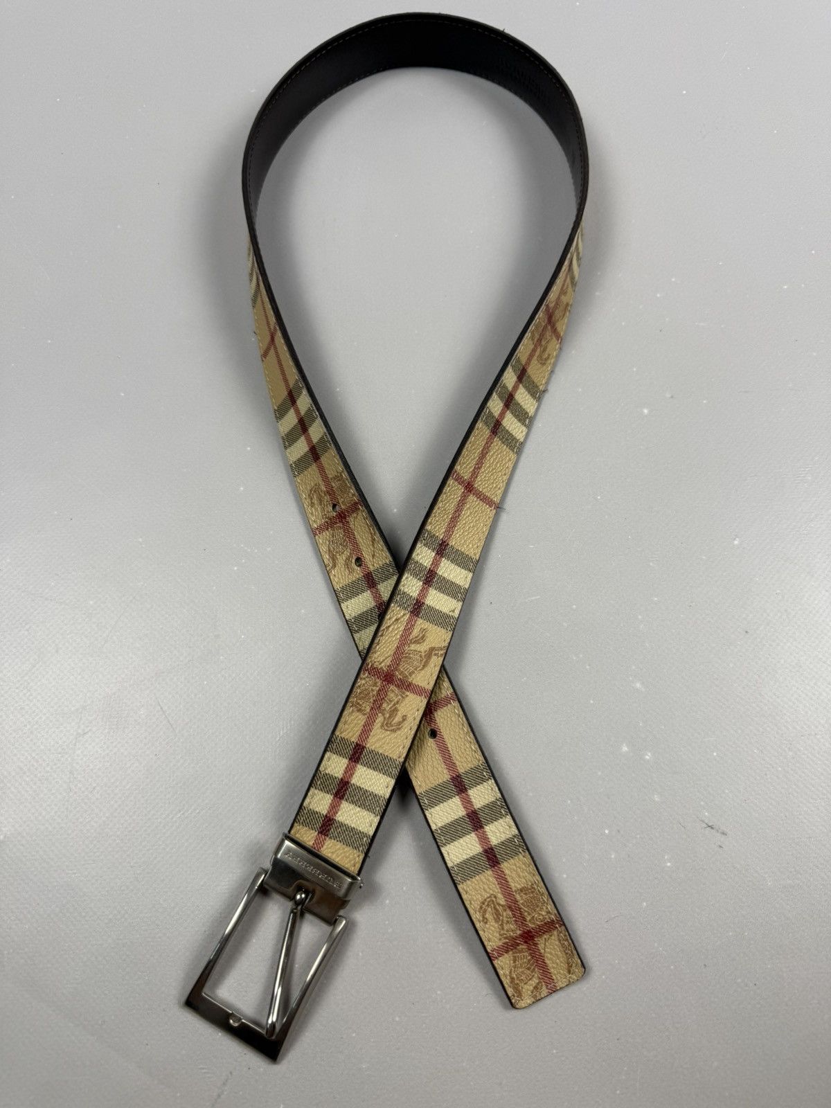 Burberry Burberry belt classic novachek leather iconic model size 105 Size ONE SIZE - 1 Thumbnail