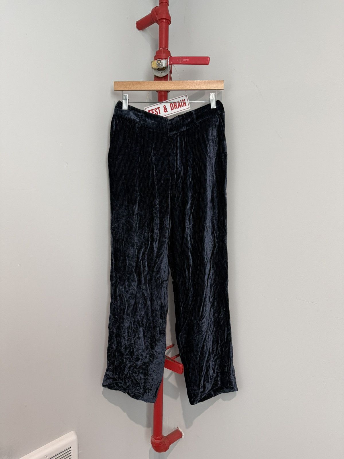 Sies Marjan Silk/Cotton Blend Corduroy Trousers Size US 30 / EU 46 - 1 Thumbnail