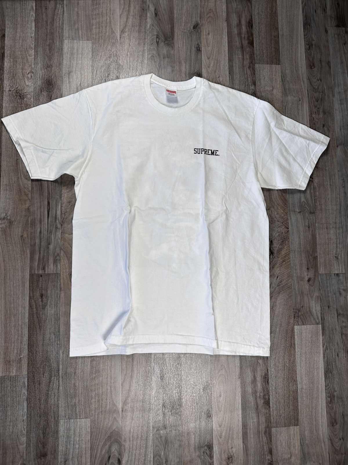 Supreme Supreme x Pope L Great White Way Tee White | Grailed