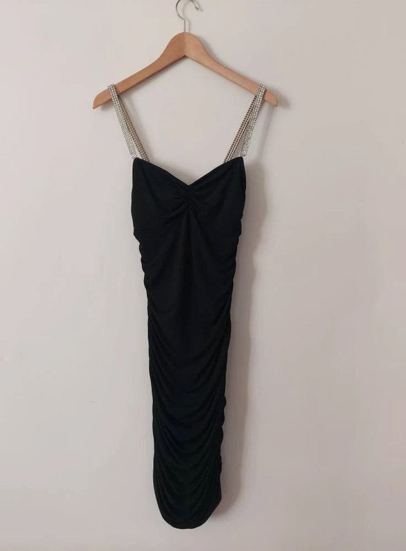 Victoria's Secret Victoria's Secret / Moda International black dress XS/S Size S / US 4 / IT 40 - 7 Thumbnail