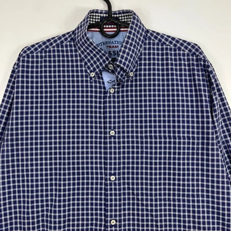 Paul & Shark Paul And Shark Yachting Check Long Sleeve Shirt Size L Size US L / EU 52-54 / 3 - 2 Thumbnail