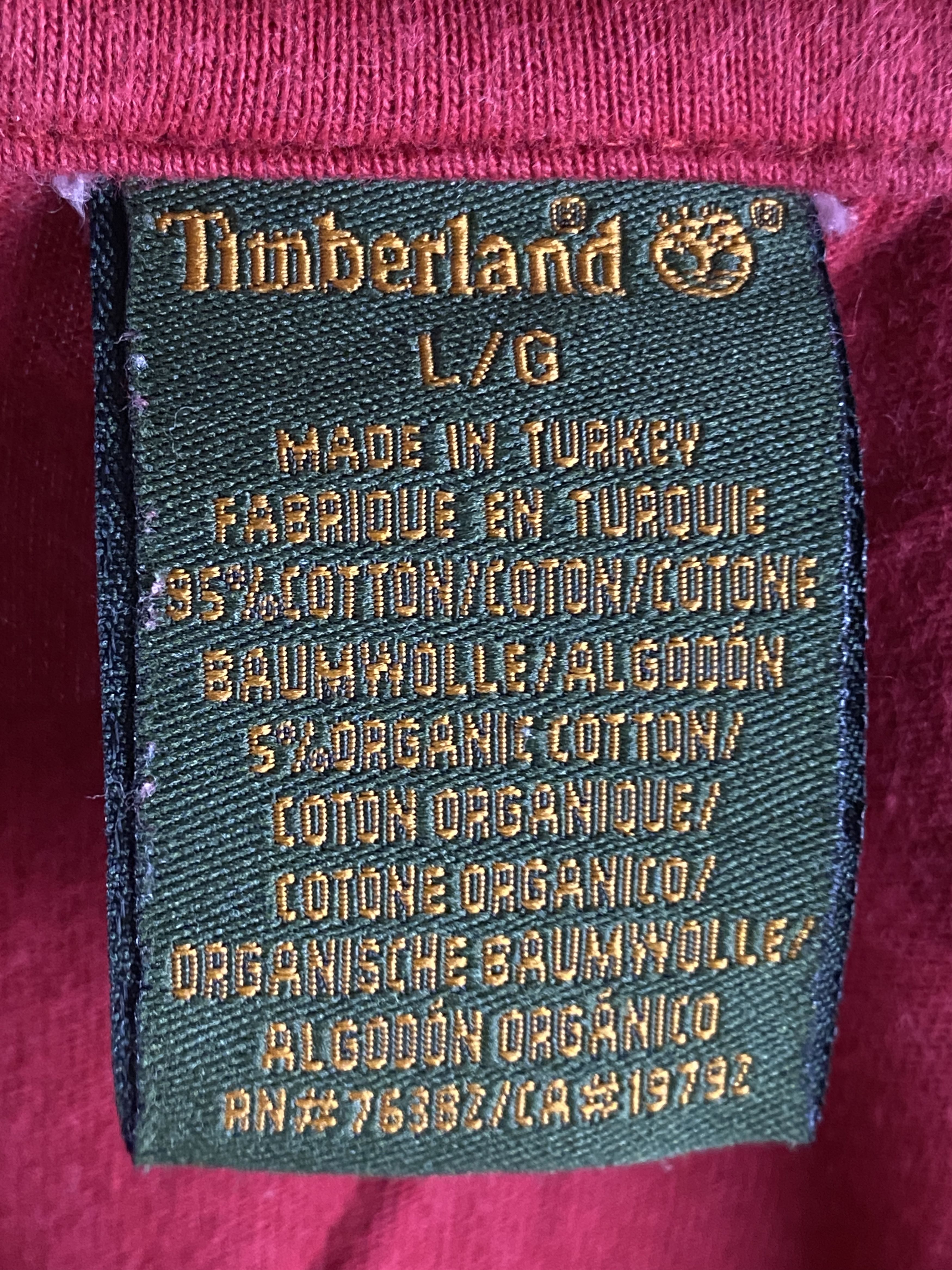 Timberland × Vintage Timberland Vintage Men's T-Shirt - L Size US L / EU 52-54 / 3 - 5 Thumbnail