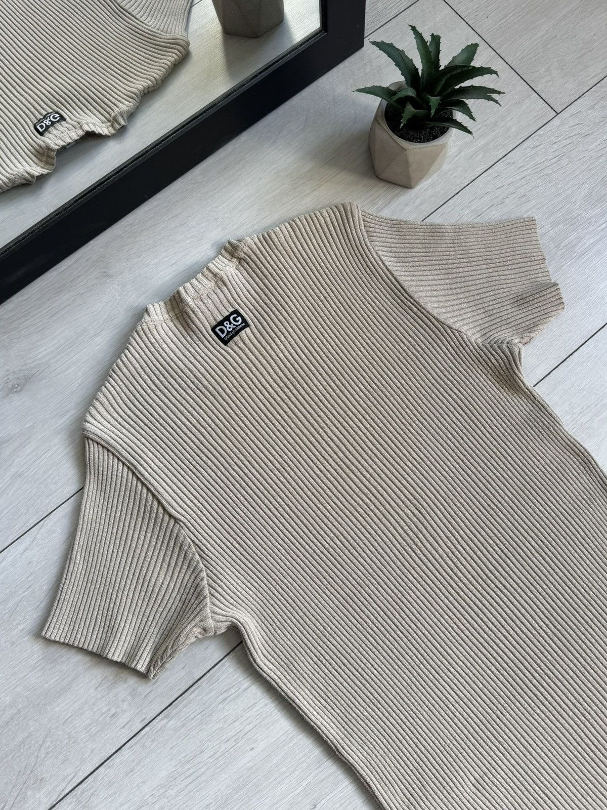 Dolce & Gabbana Vintage Dolce & Gabbana Knitted T-shirt Size M / US 6-8 / IT 42-44 - 11 Thumbnail
