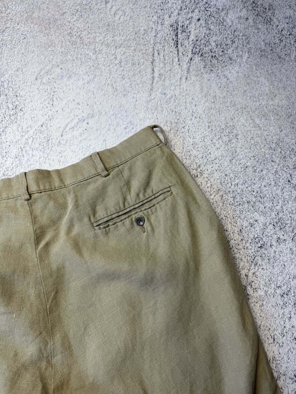 Polo Ralph Lauren Vintage Polo Ralph Lauren Linen Shorts Old Money Size 34 Size US 34 / EU 50 - 17 Thumbnail