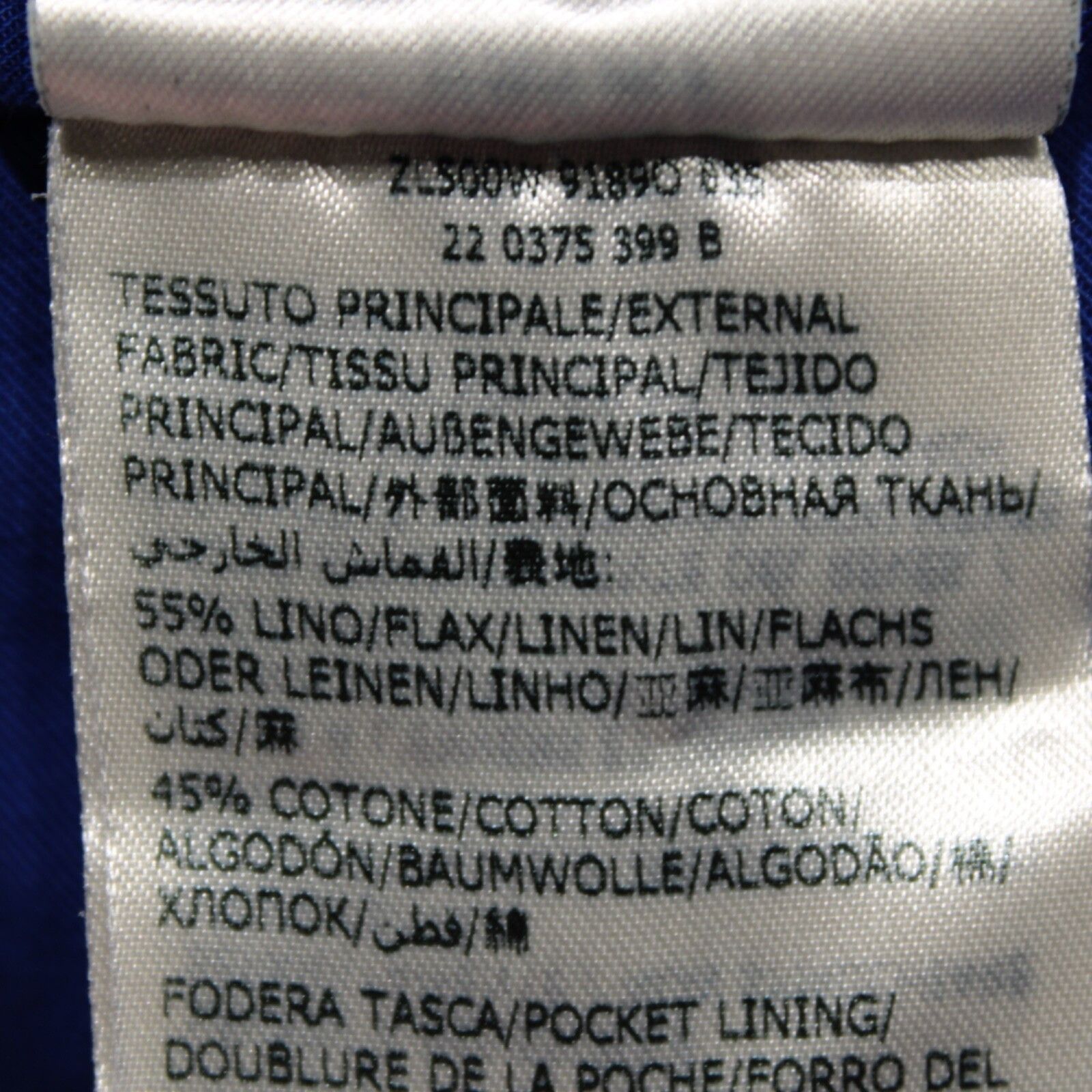 Incotex INCOTEX New with tags Chino Size 30 US In Blue Size US 30 / EU 46 - 6 Thumbnail