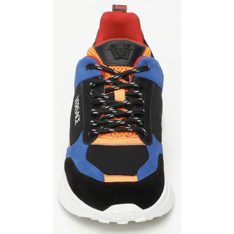 Versace o1y0425 Logo Low-Top Sneakers in Multicolor Size US 8 / EU 41 - 4 Thumbnail