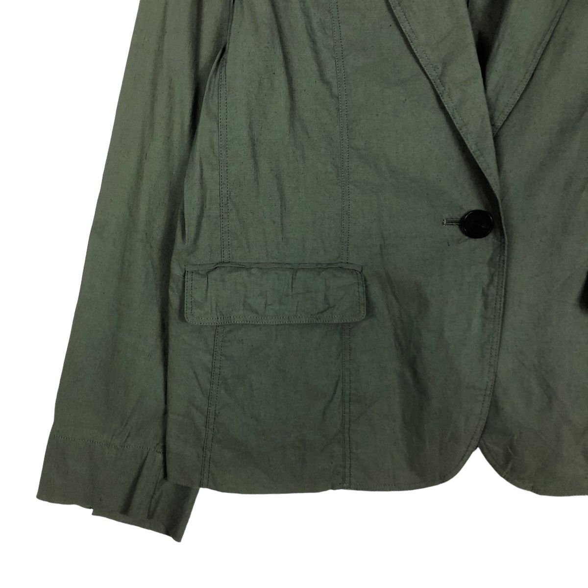 Japanese Brand 🔥Olive Green Military Vintage Chore Jacket Mackintosh Size US M / EU 48-50 / 2 - 4 Thumbnail