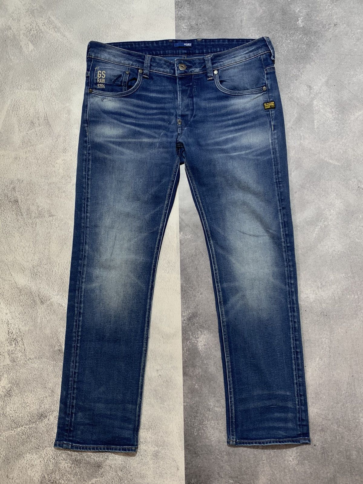 G-Star × Vintage Vintage G-star RAW denim jeans streetwear style size 34x30 Size US 34 / EU 50 - 4 Thumbnail