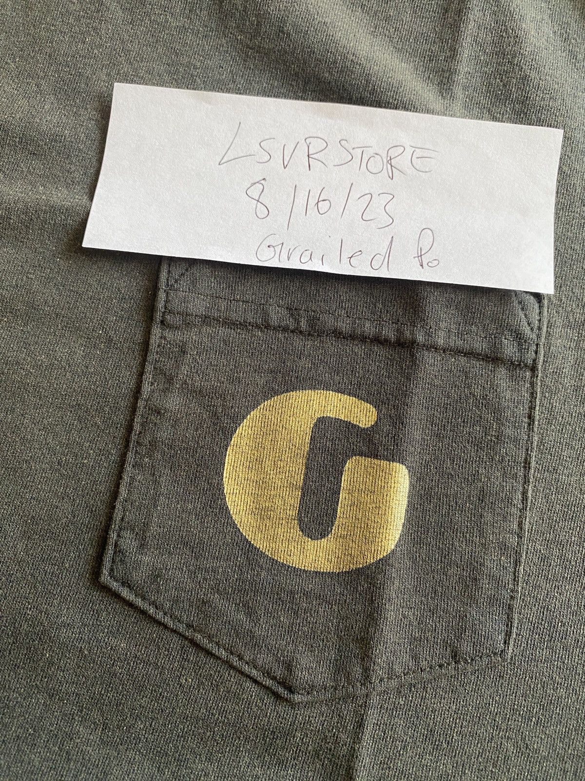 Gallery Dept. Gallery Dept. COLLECTOR S/S RAINBOW POCKET TEE MEDIUM Size US M / EU 48-50 / 2 - 5 Thumbnail